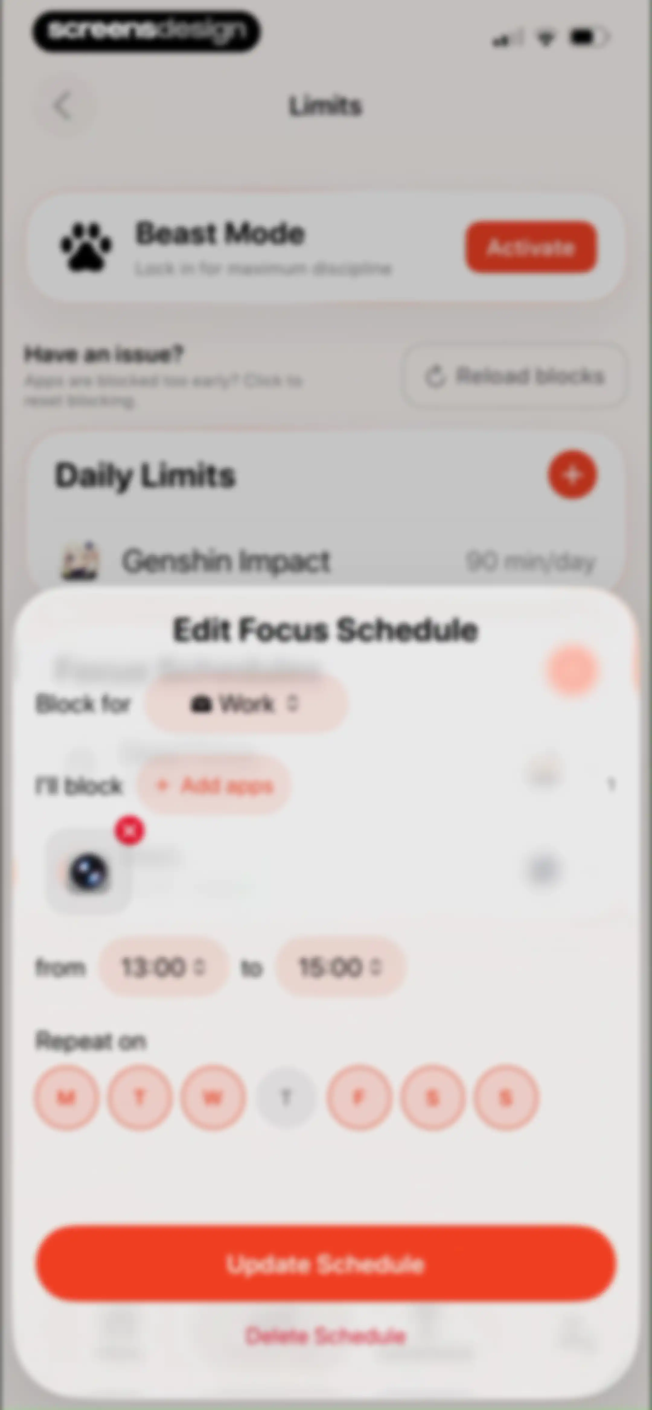Useless - Screen Time Control screen 62