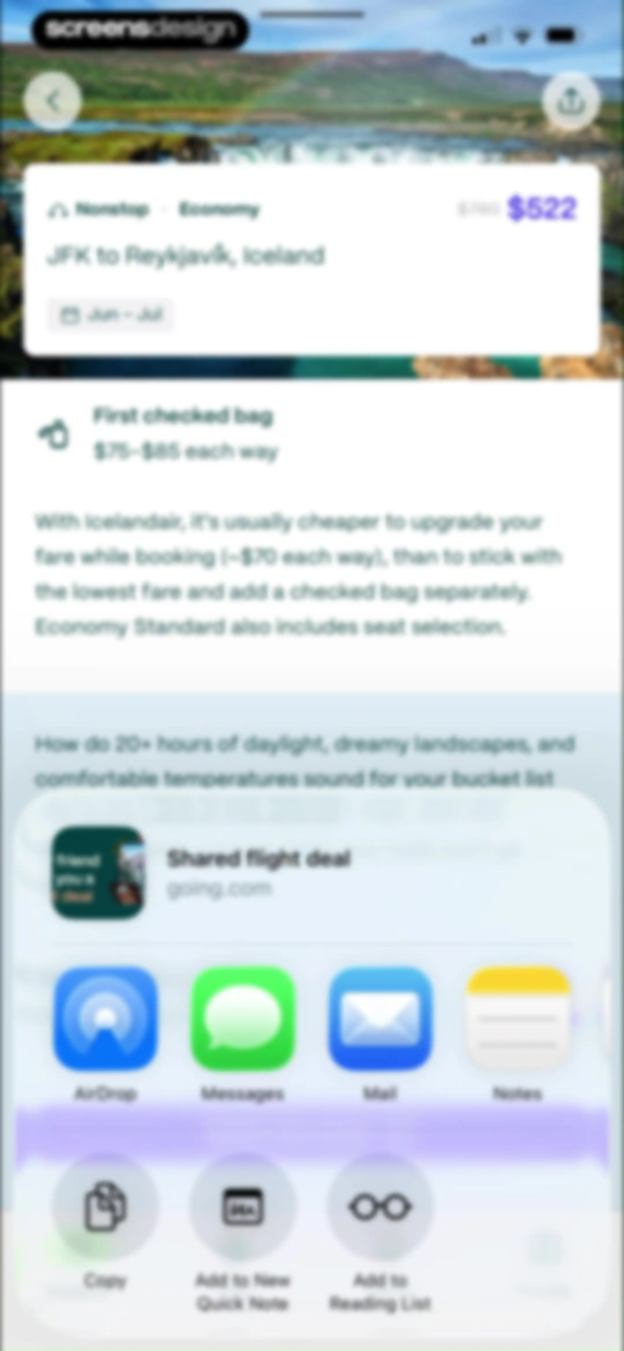 Going: Find Flight Deals screen 21
