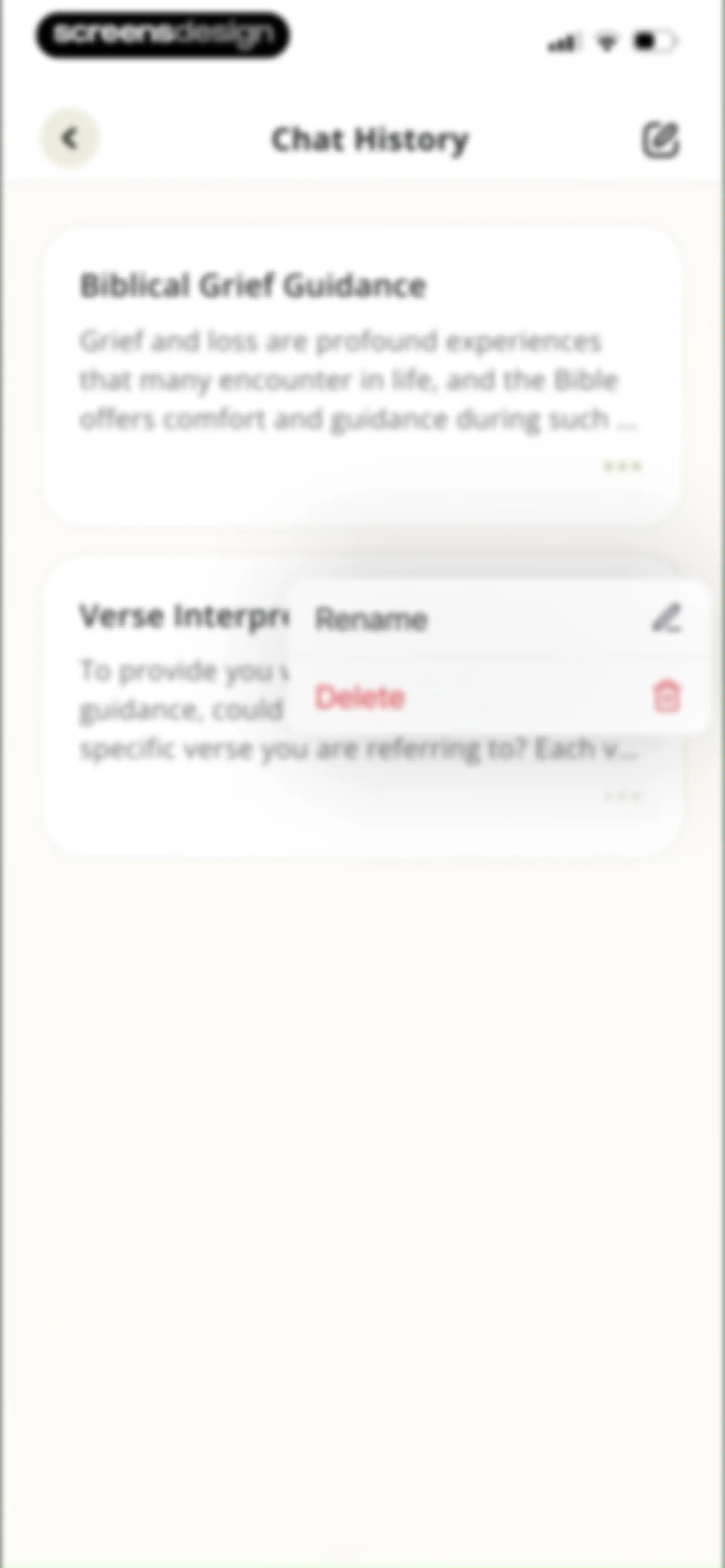 Bible Path: Prayers & Widgets screen 59