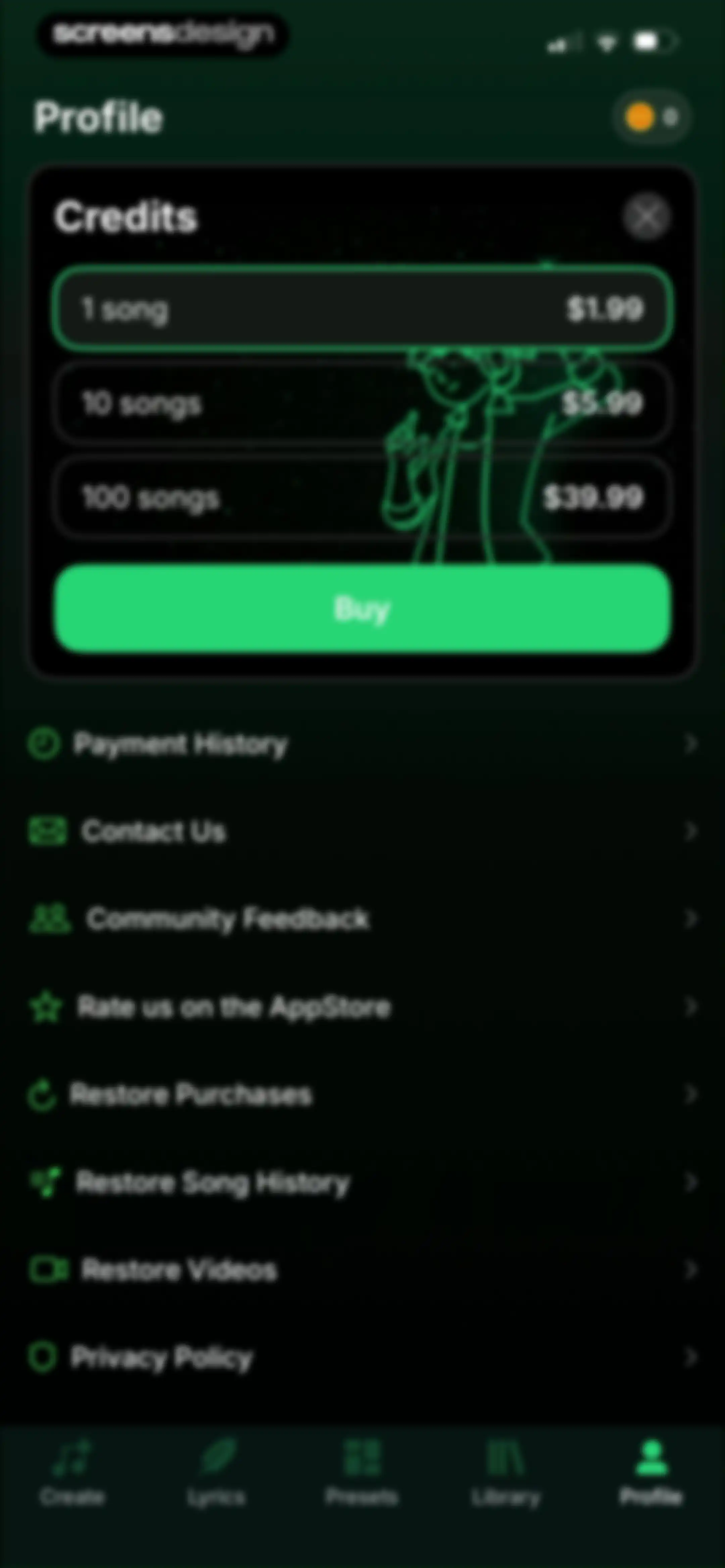 AI Song: AI Music Generator screen 68