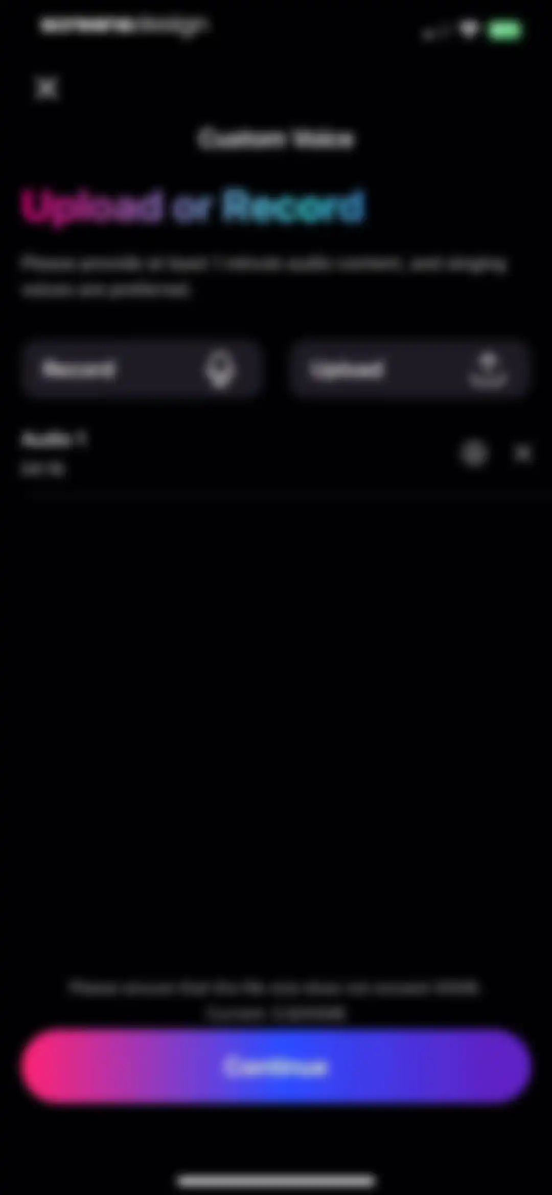 SingUp: AI Music Generator screen 13