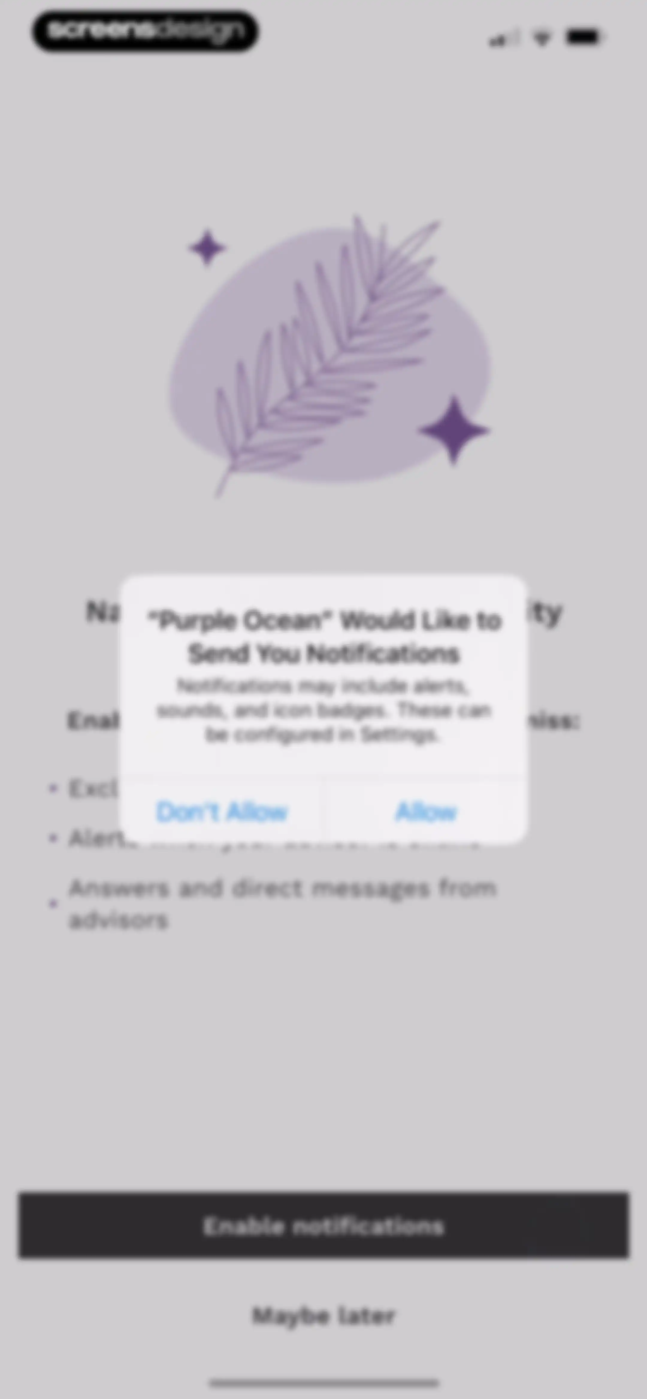Purple Ocean Psychic Reading screen 10