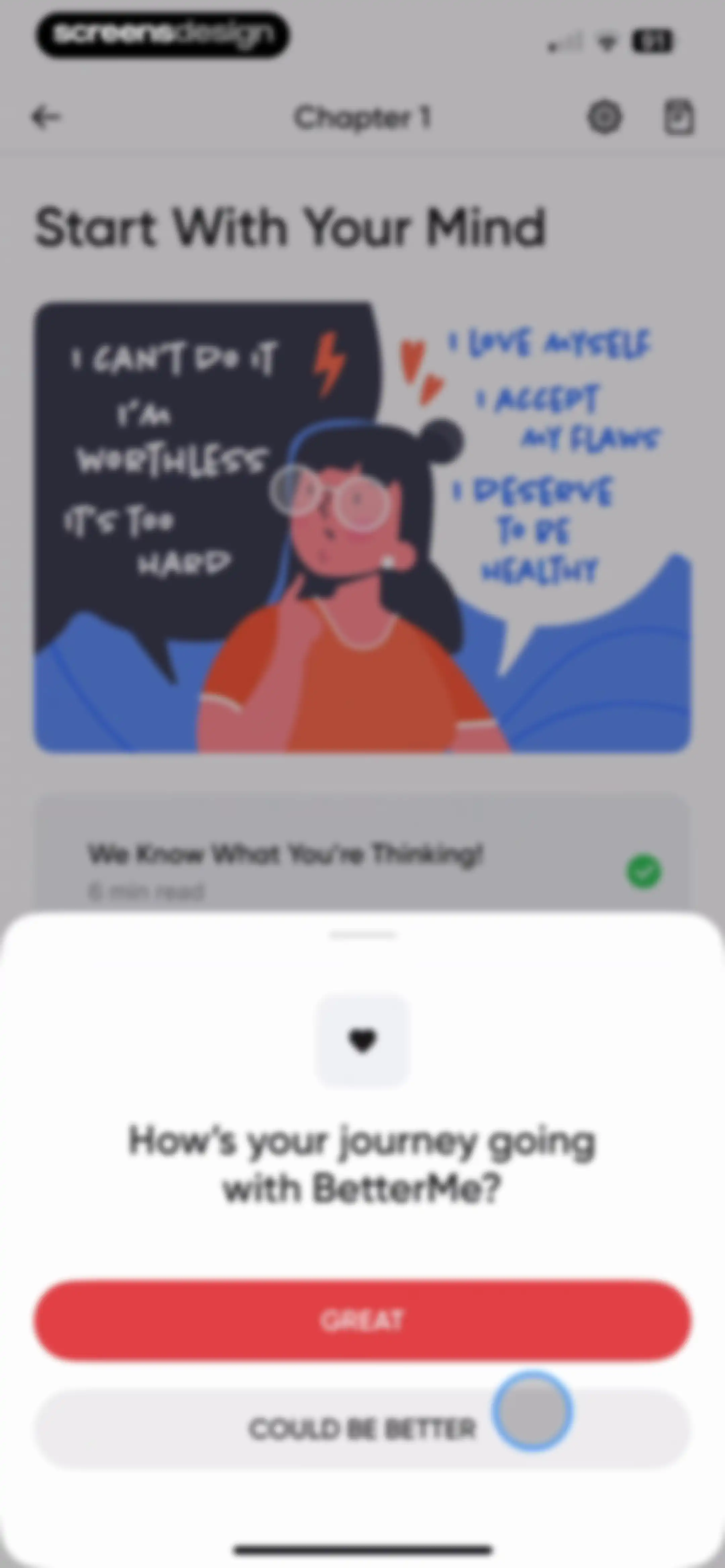 BetterMe: Health Coaching screen 84