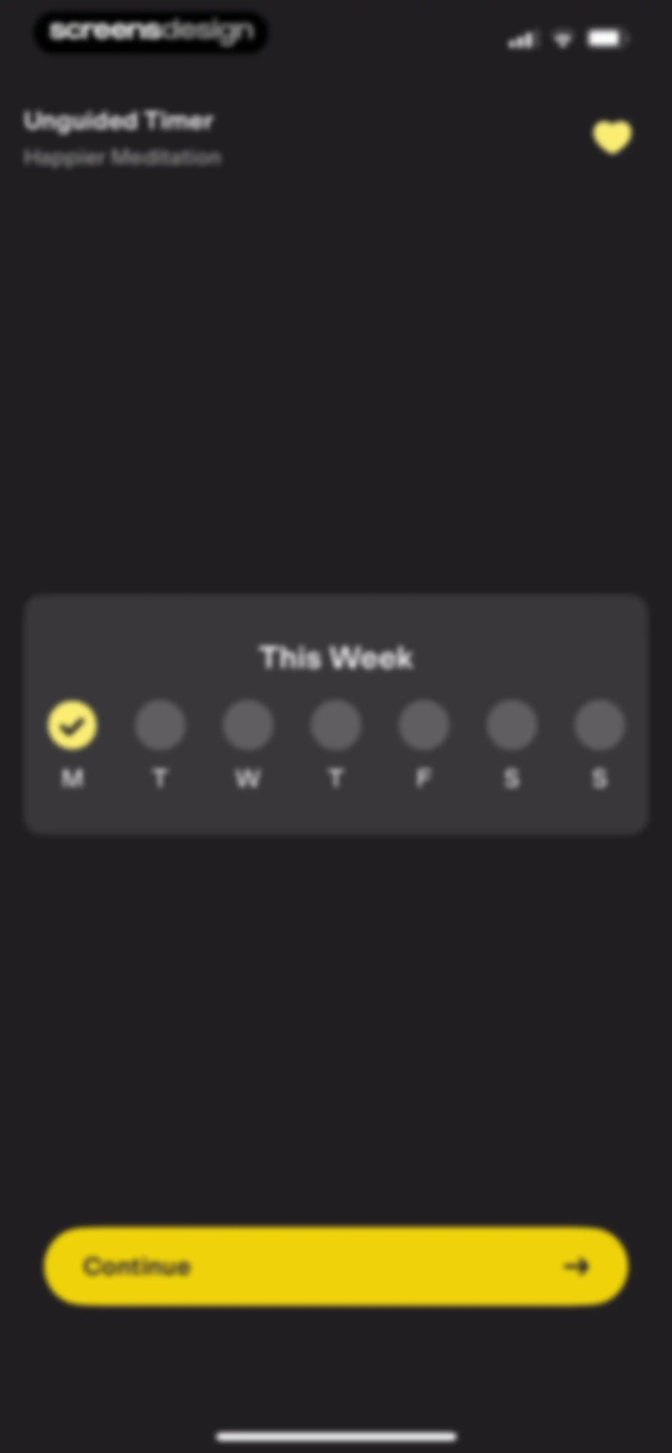 Happier Meditation screen 93