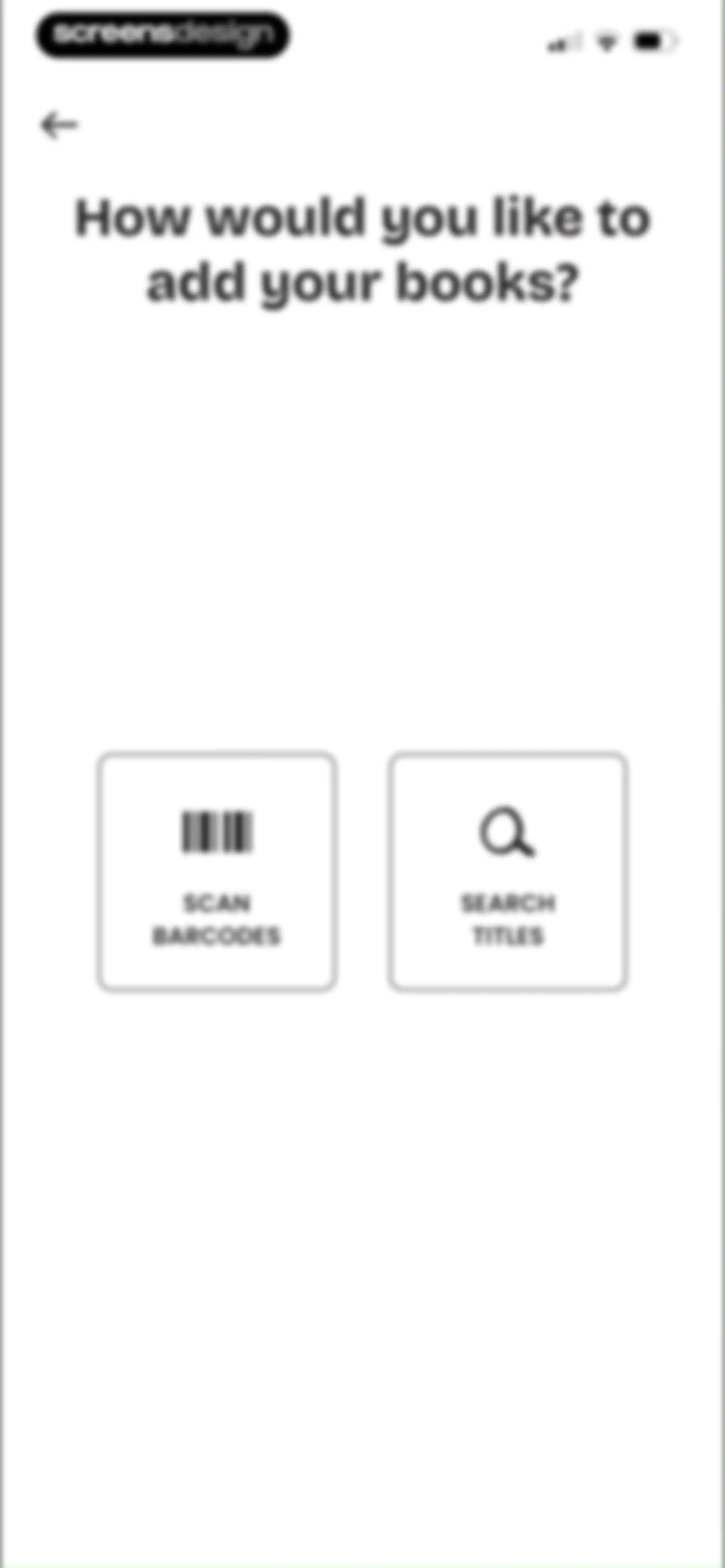 CookShelf: Search Cookbooks screen 73