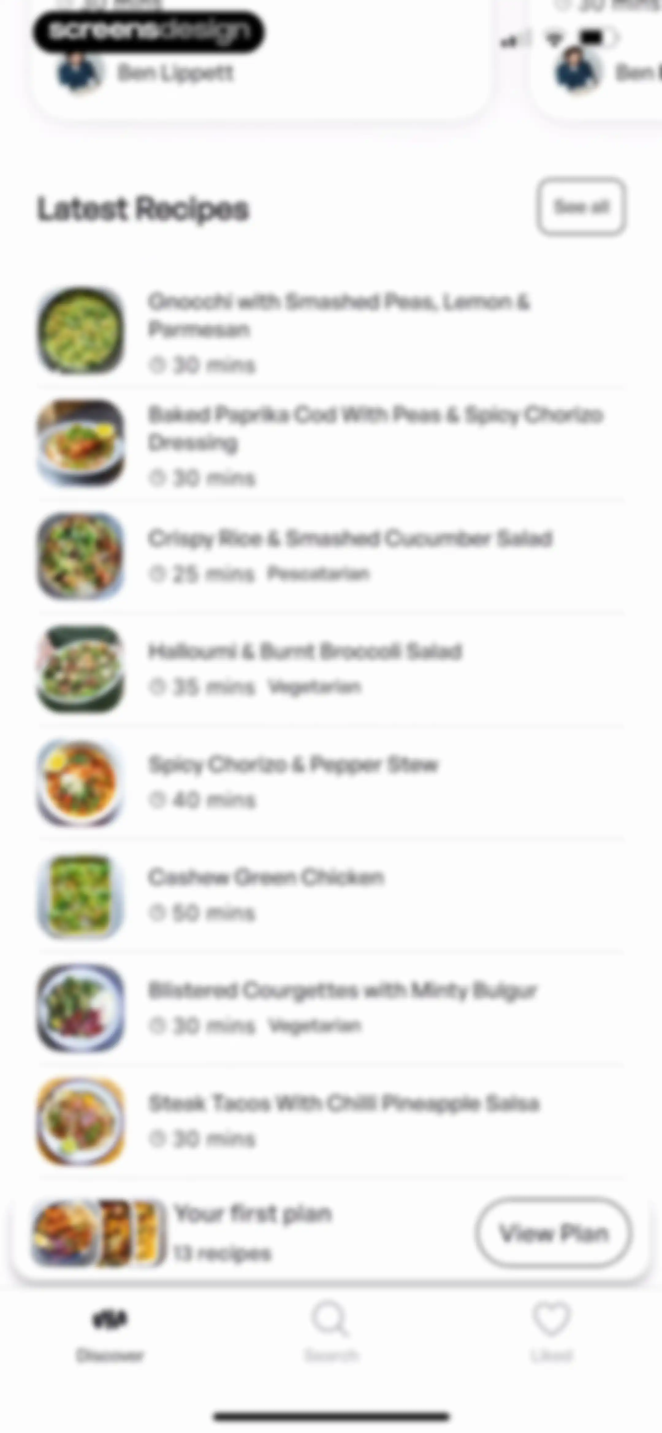 Mob: Meal Planner and Recipes screen 67