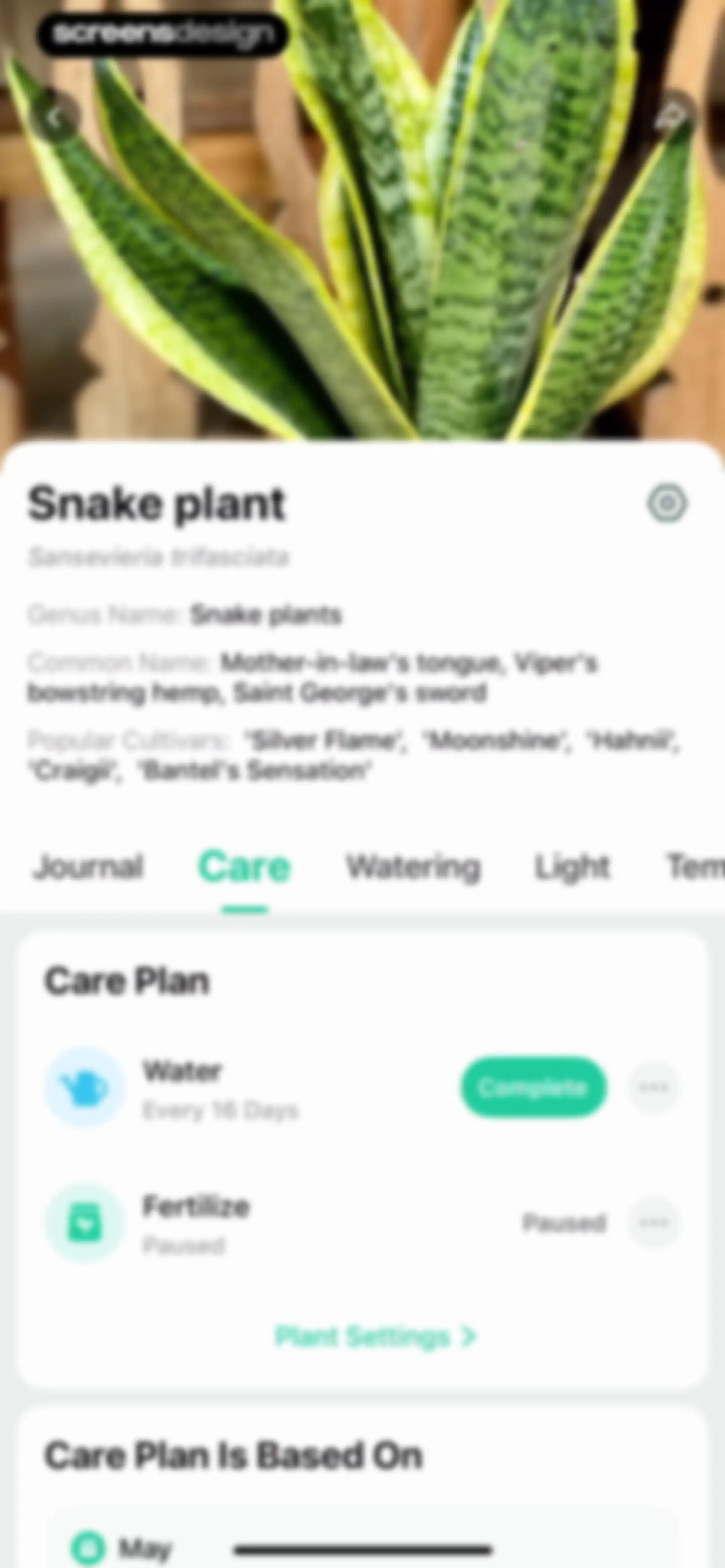Plant Parent: Plant Care Guide screen 79