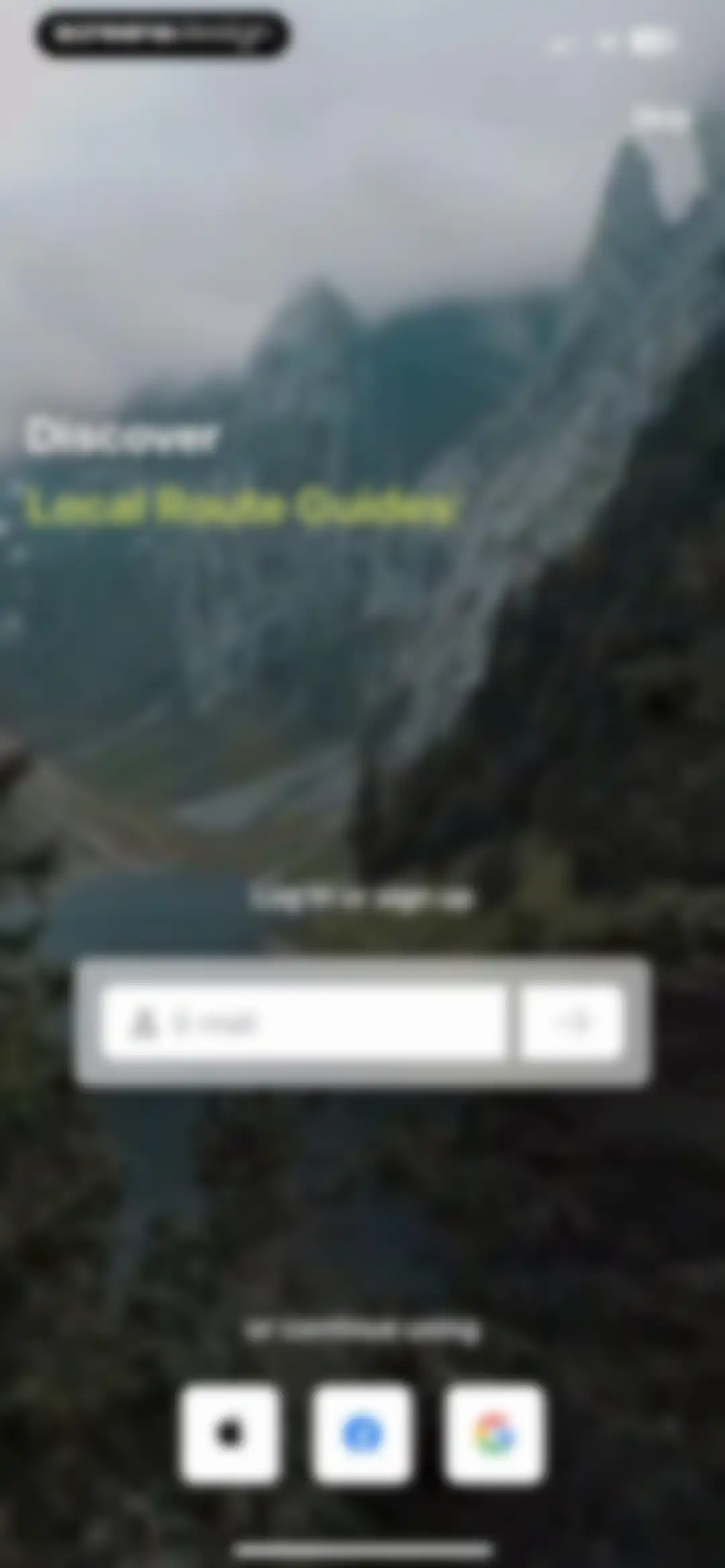 Outdooractive screen 2