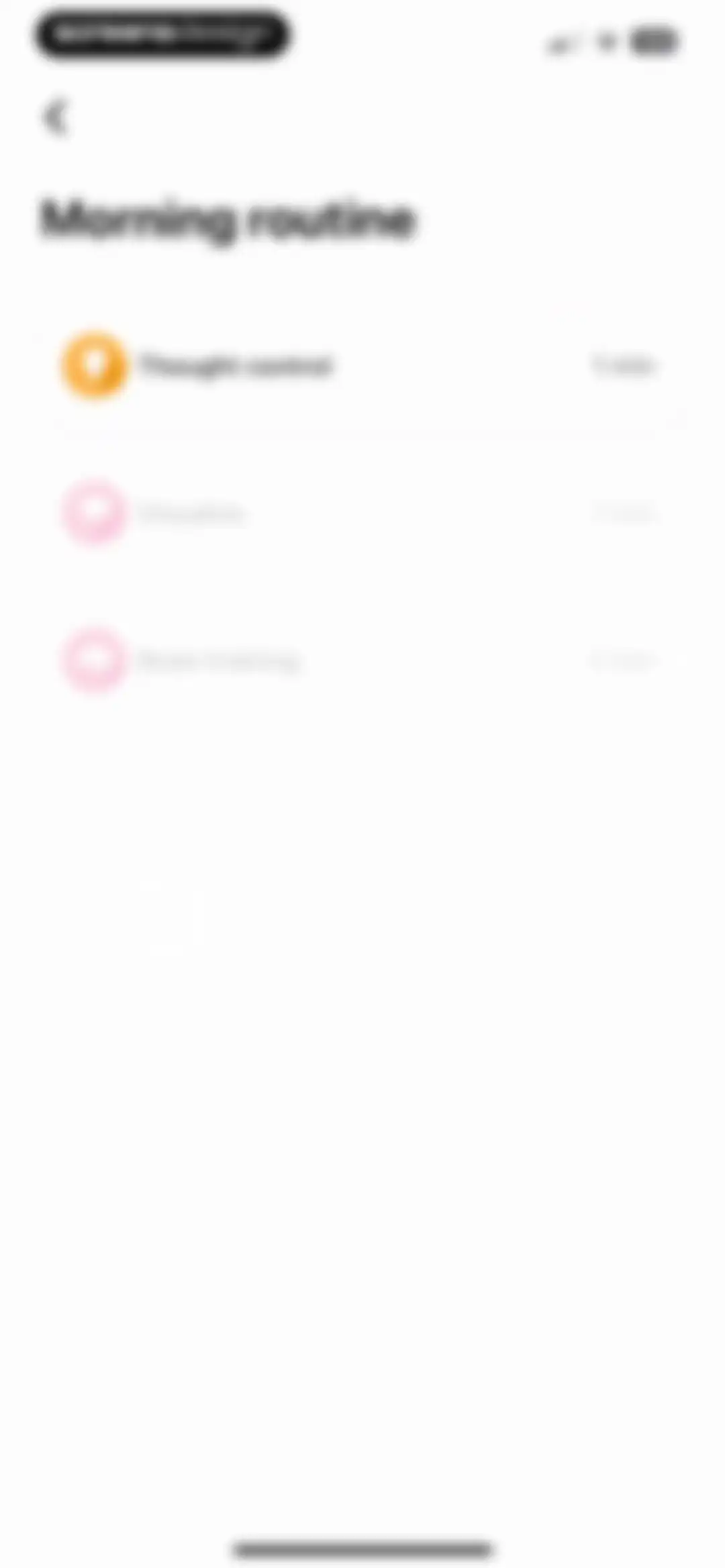 Brainbuddy: Quit PMO screen 124