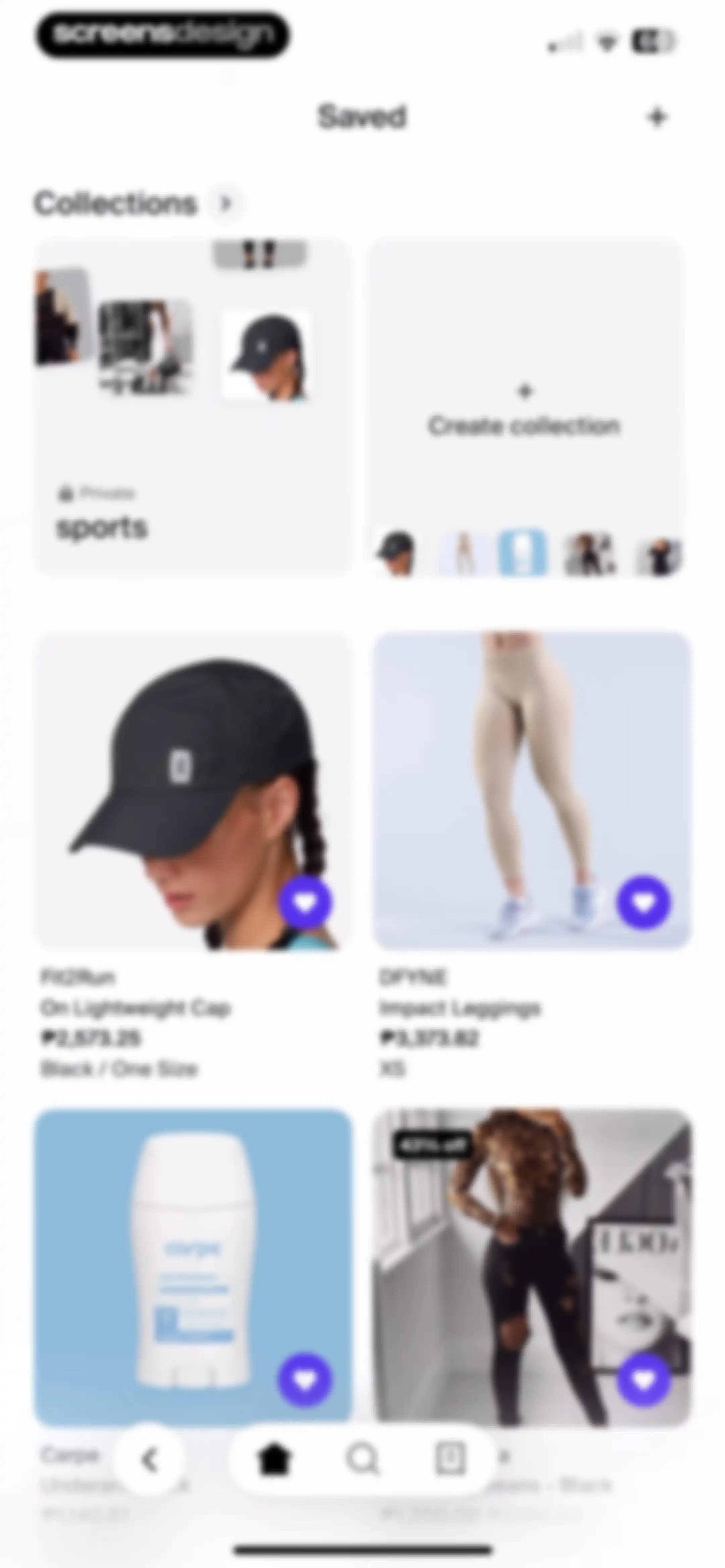 Shop: All your favorite brands screen 136