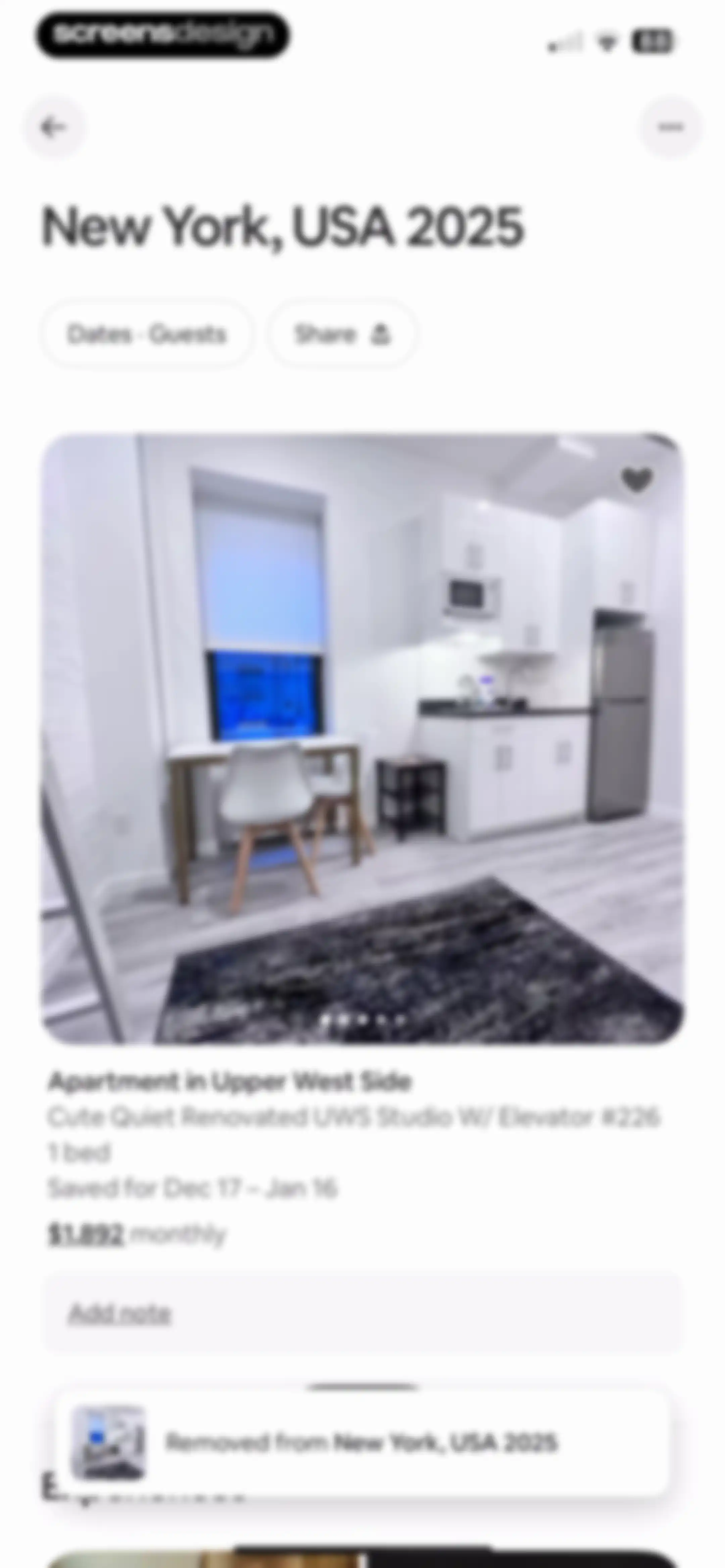 Airbnb screen 86
