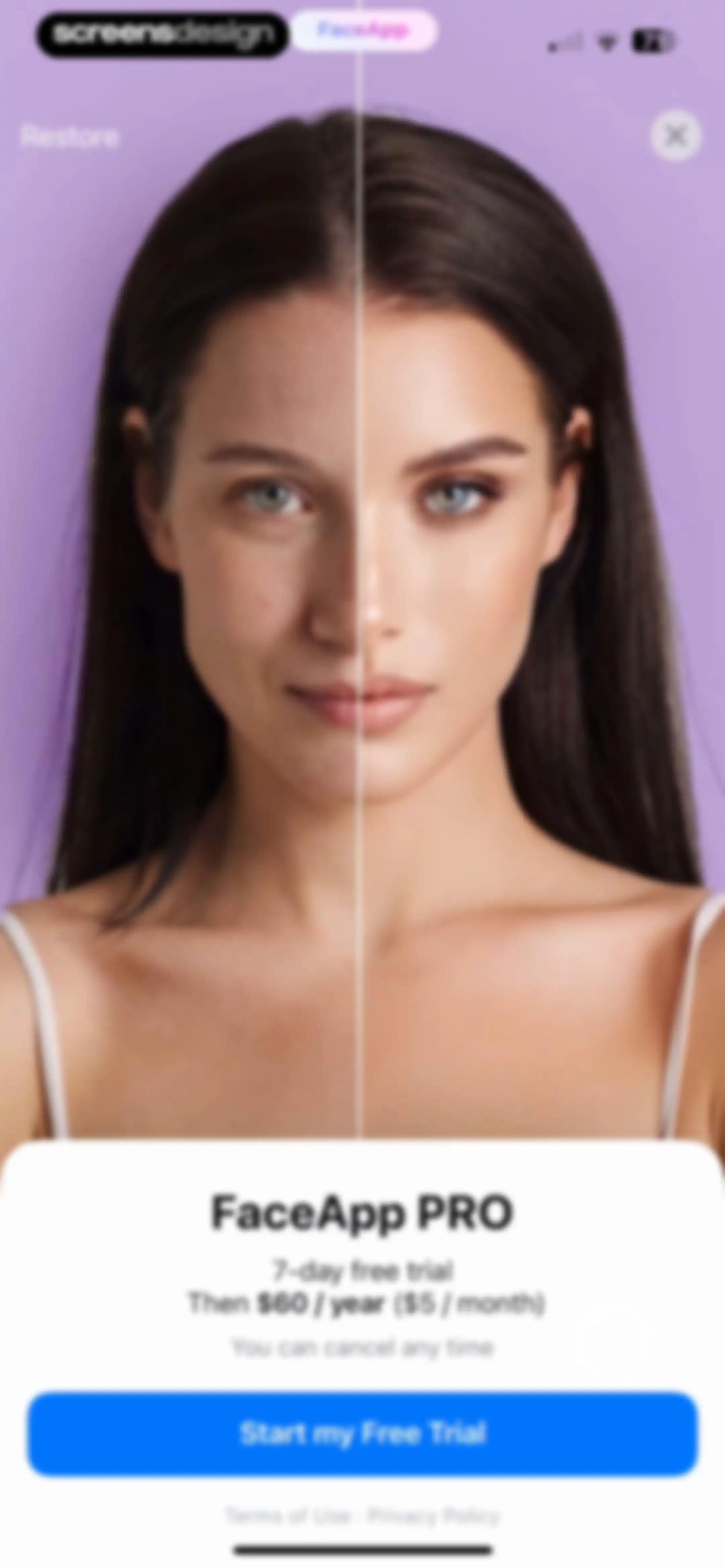 FaceApp: Perfect Face Editor screen 4