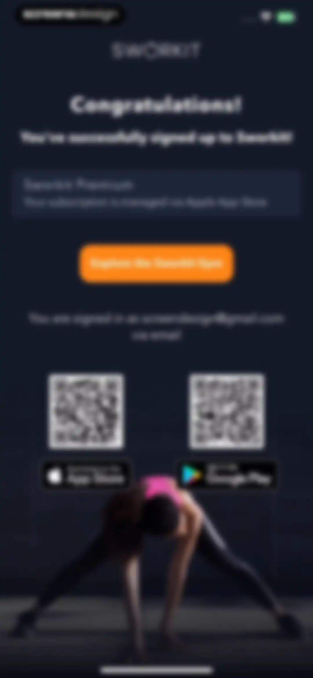Sworkit Fitness & Wellness App screen 25