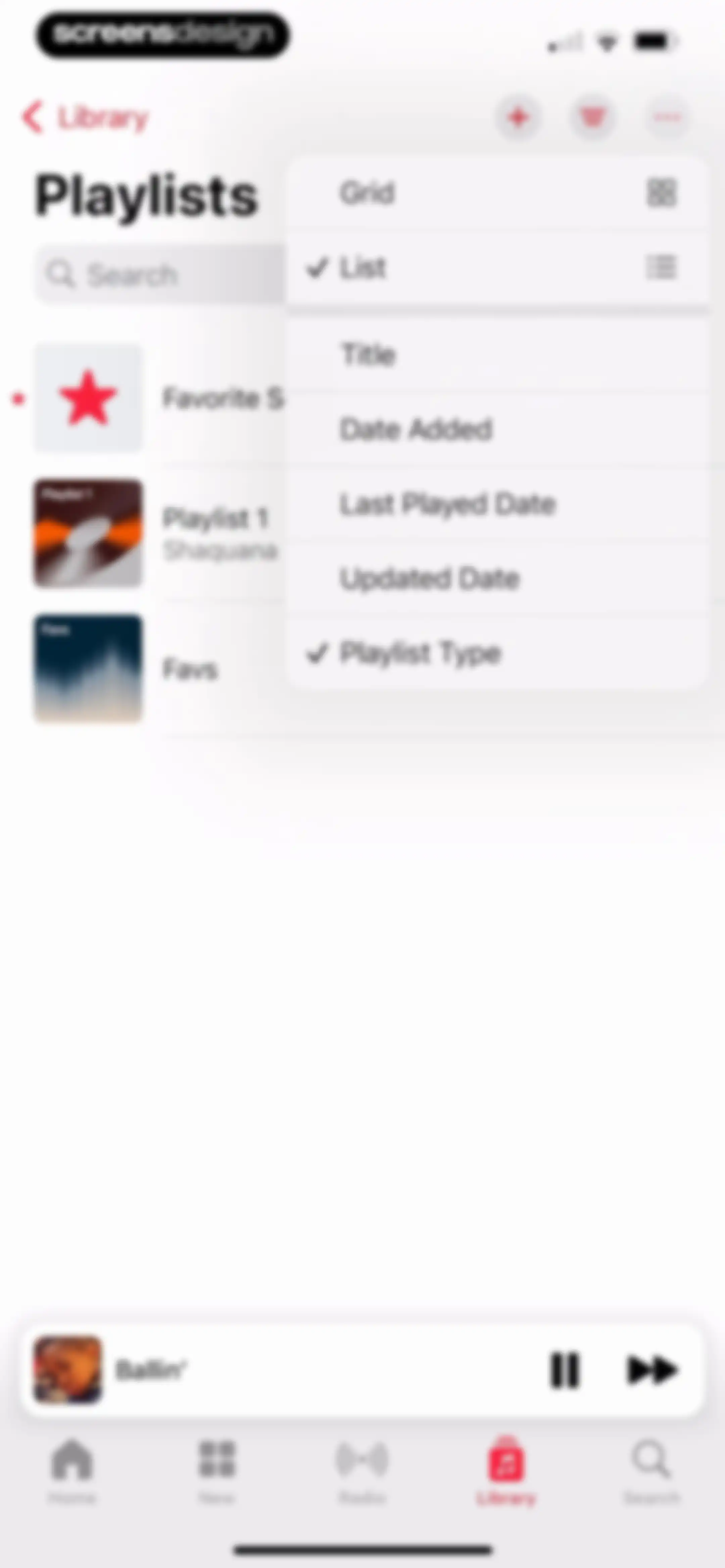 Apple Music screen 120