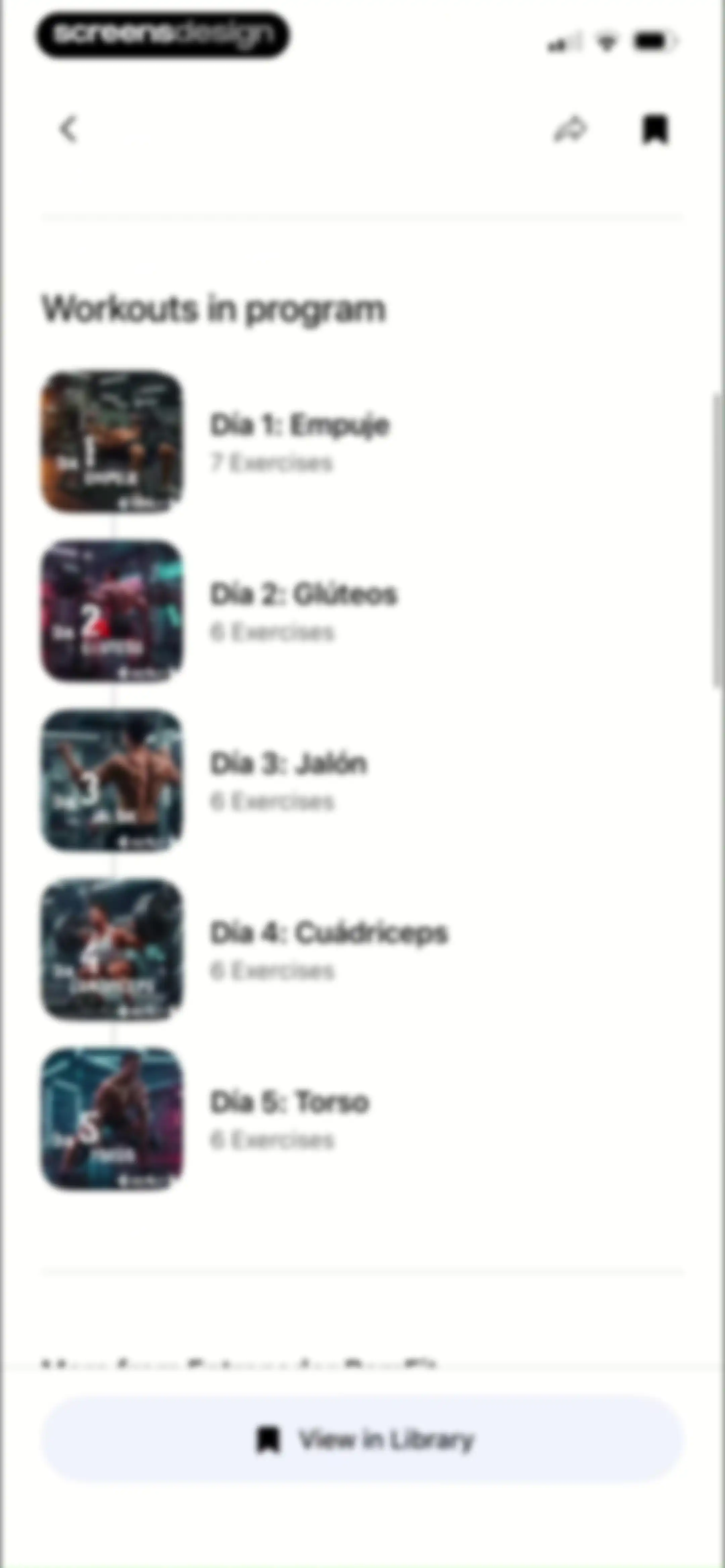 Lyfta: Gym Workout Tracker Log screen 171