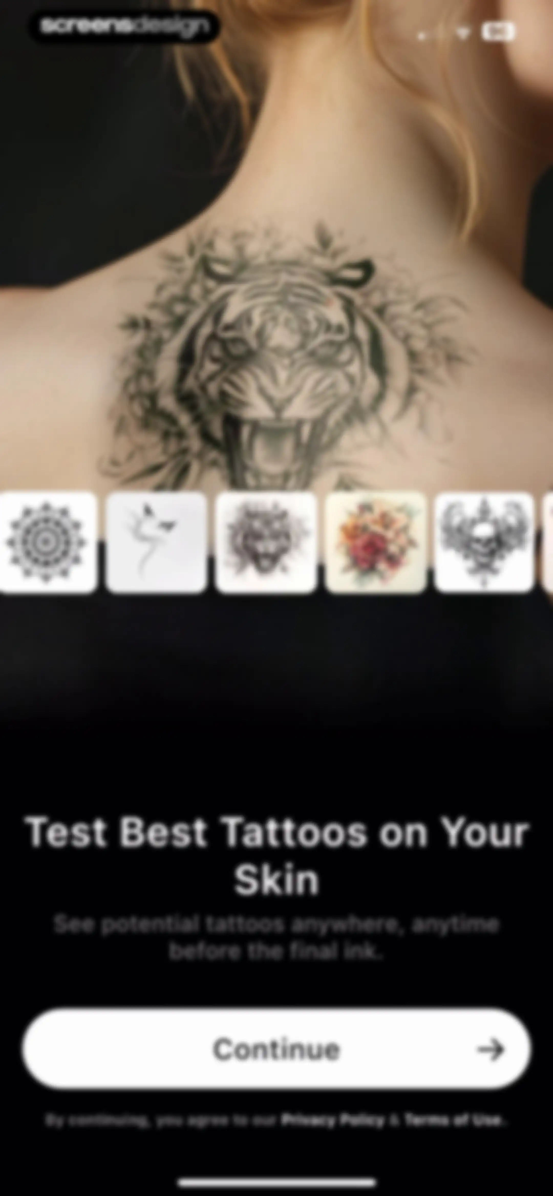 AI Tattoo Generator - InkLab screen 3