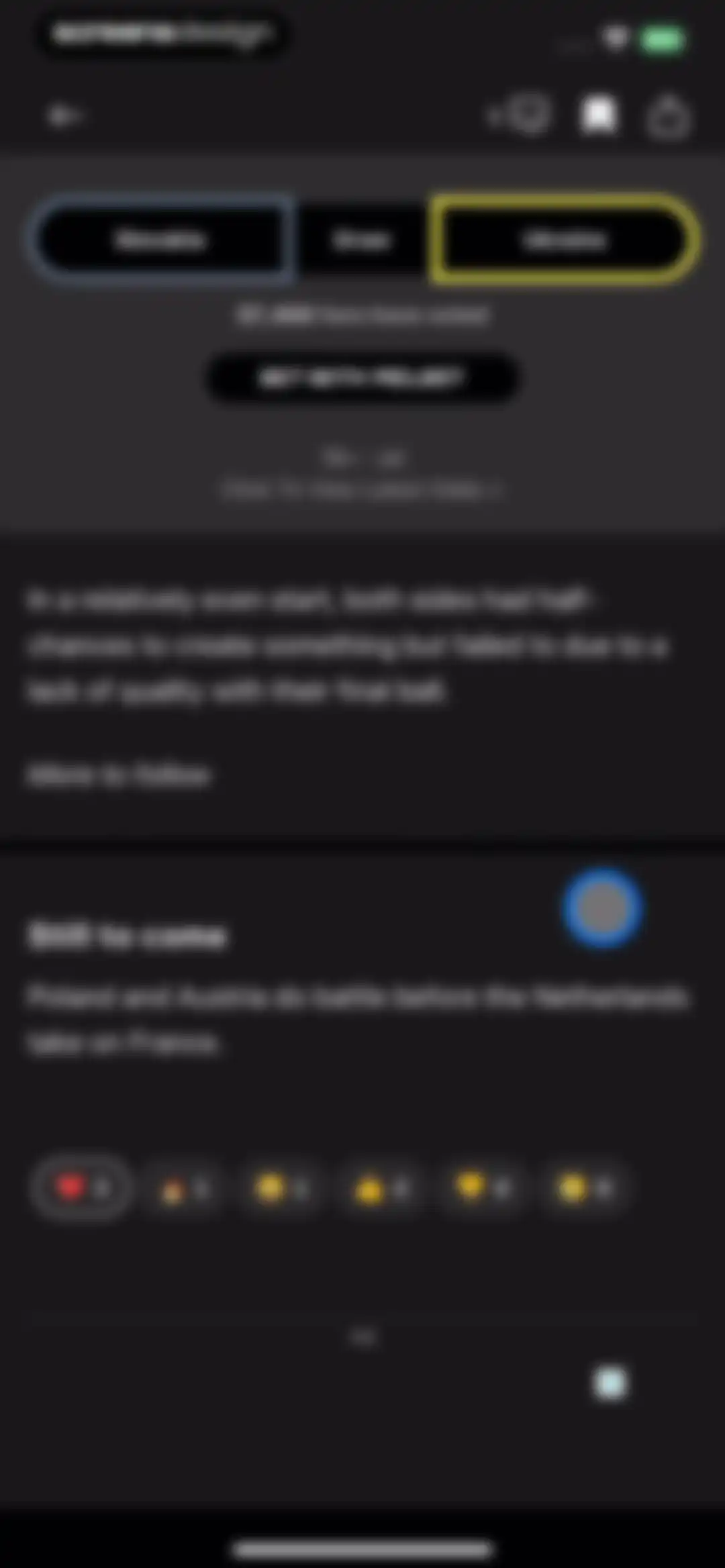 OneFootball Live Soccer scores screen 18