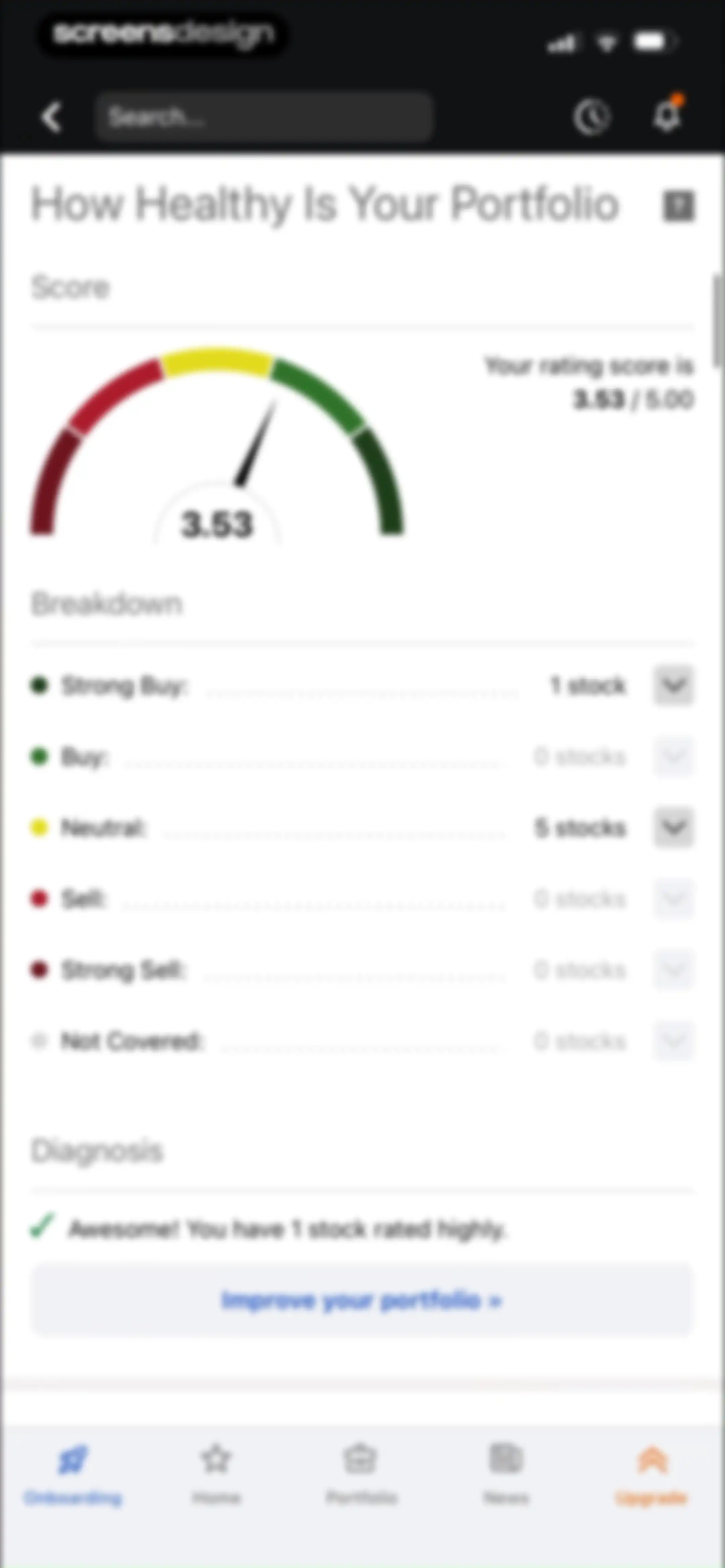 Seeking Alpha: News & Analysis screen 81
