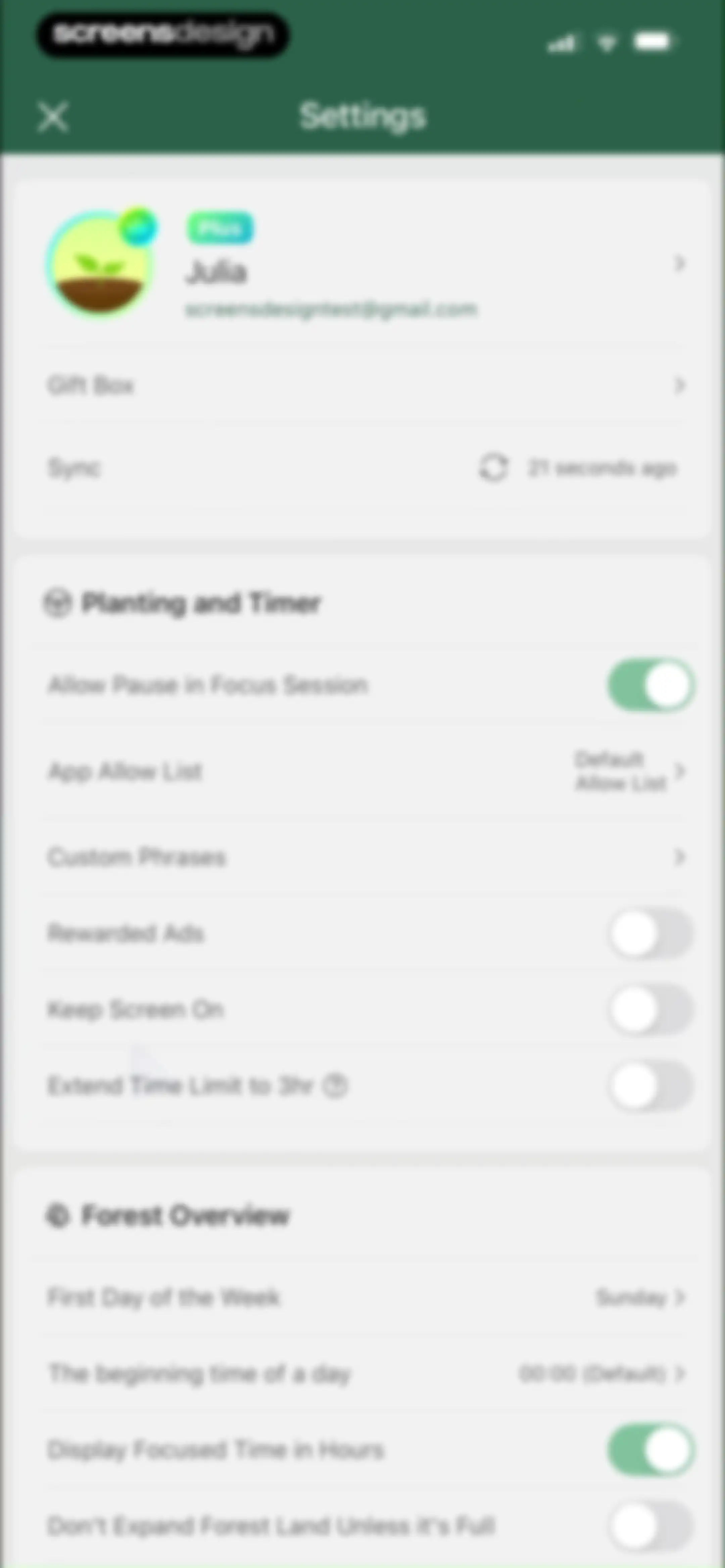 Forest: Focus for Productivity screen 135