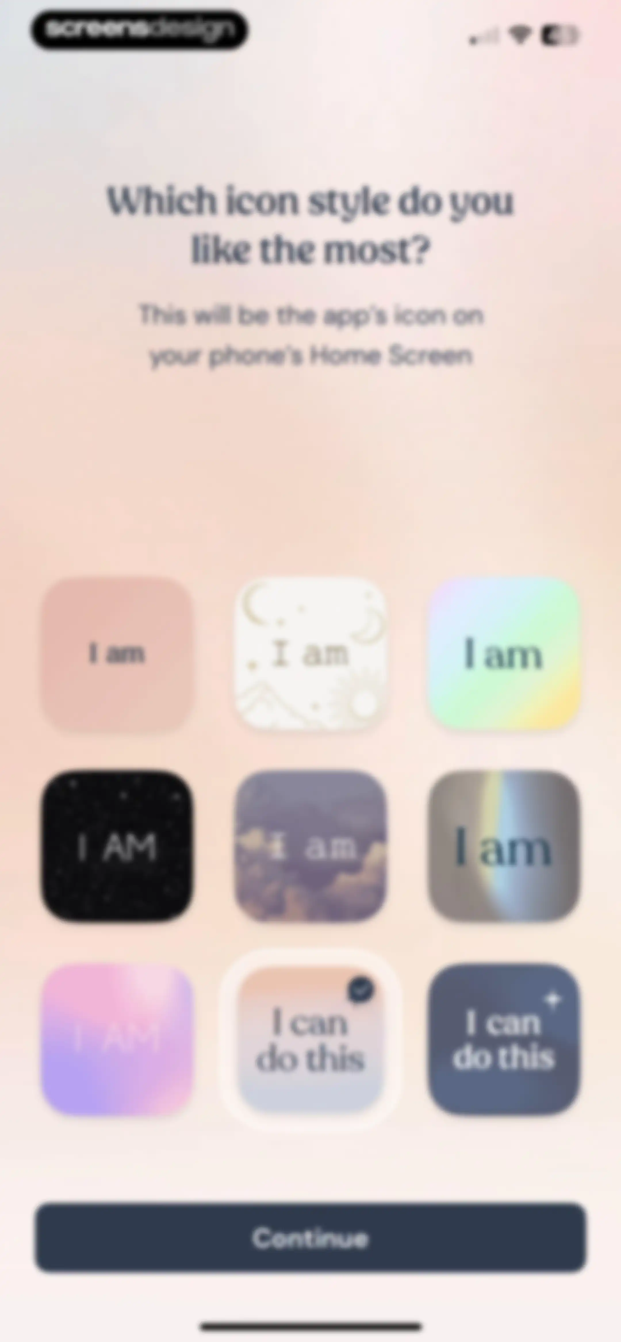 I am - Daily Affirmations screen 19