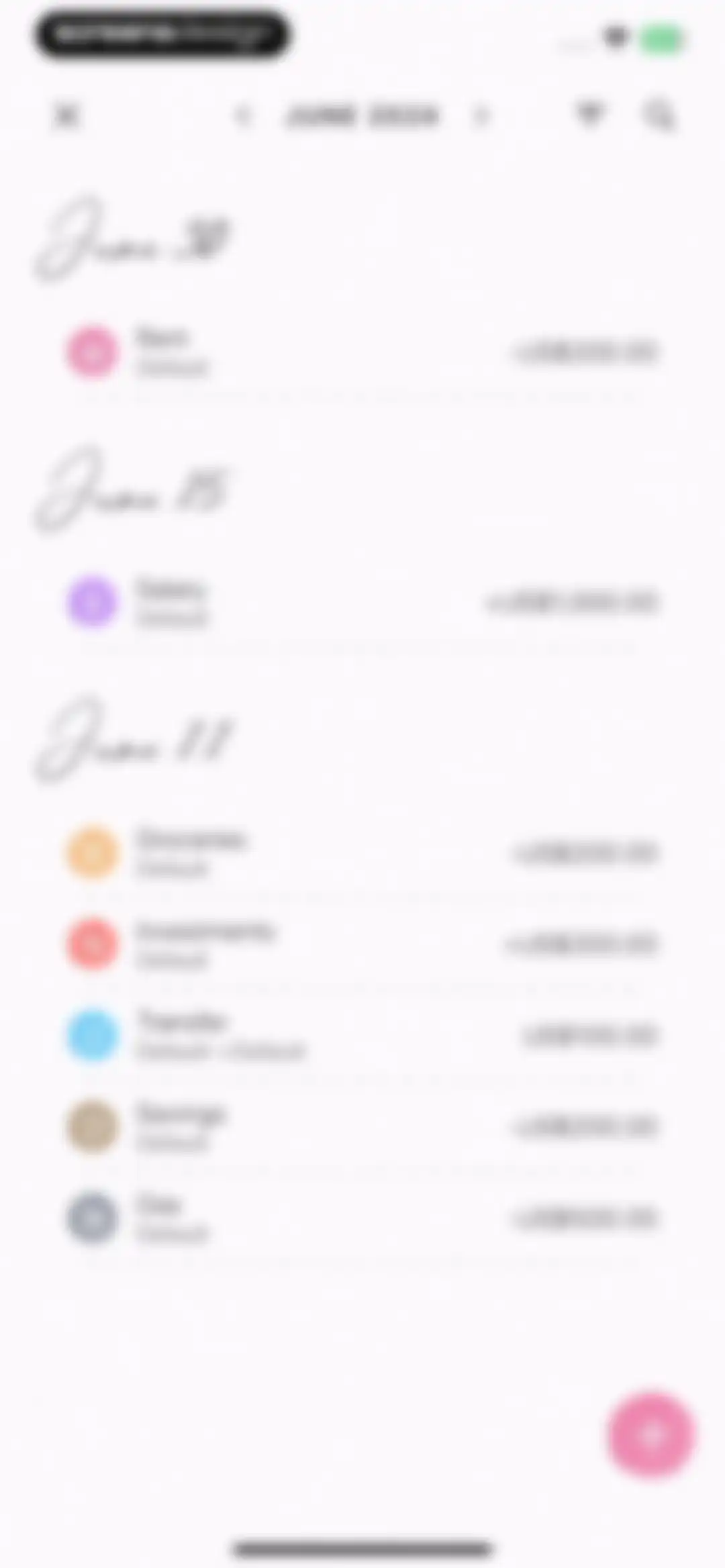 Budget Planner App - Fleur screen 15