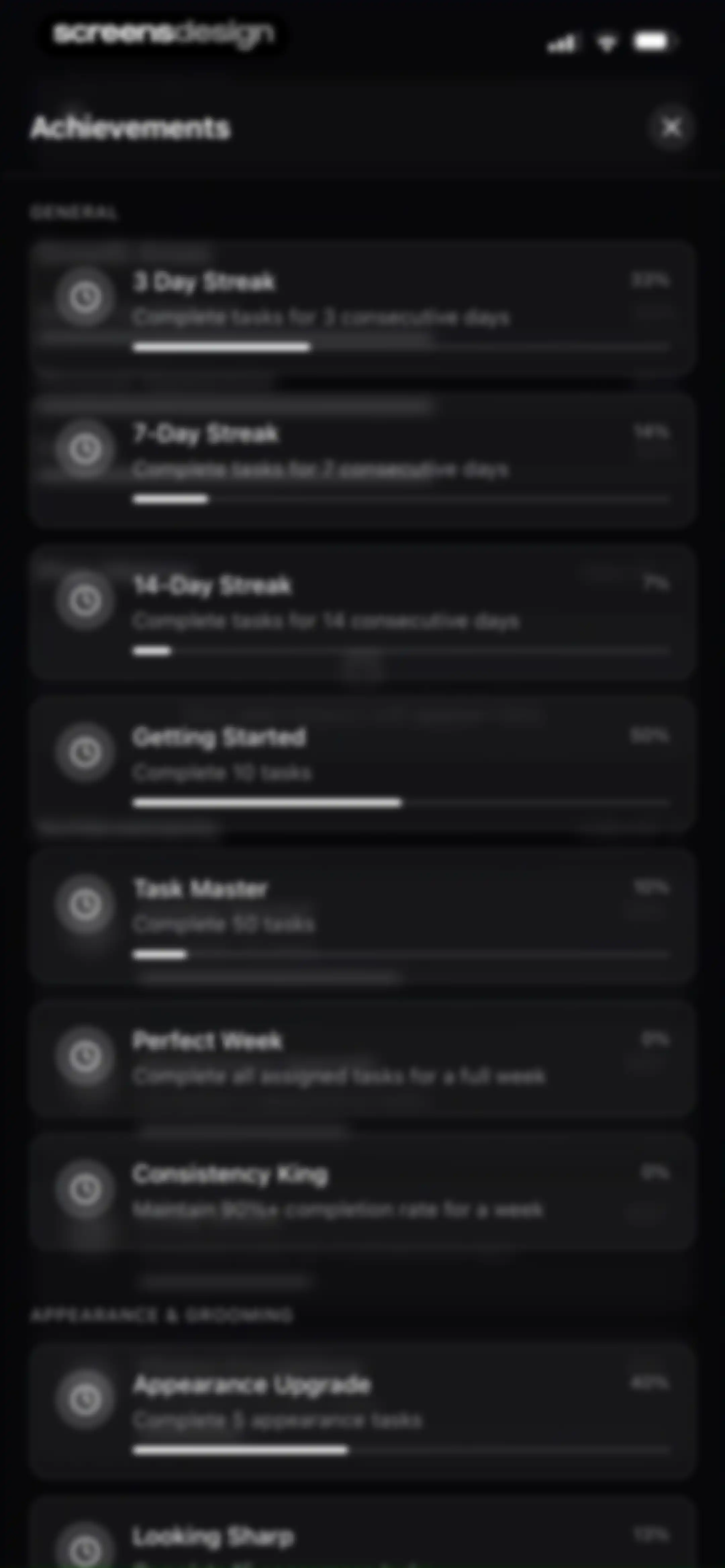 Critique AI: Habit Tracker screen 122