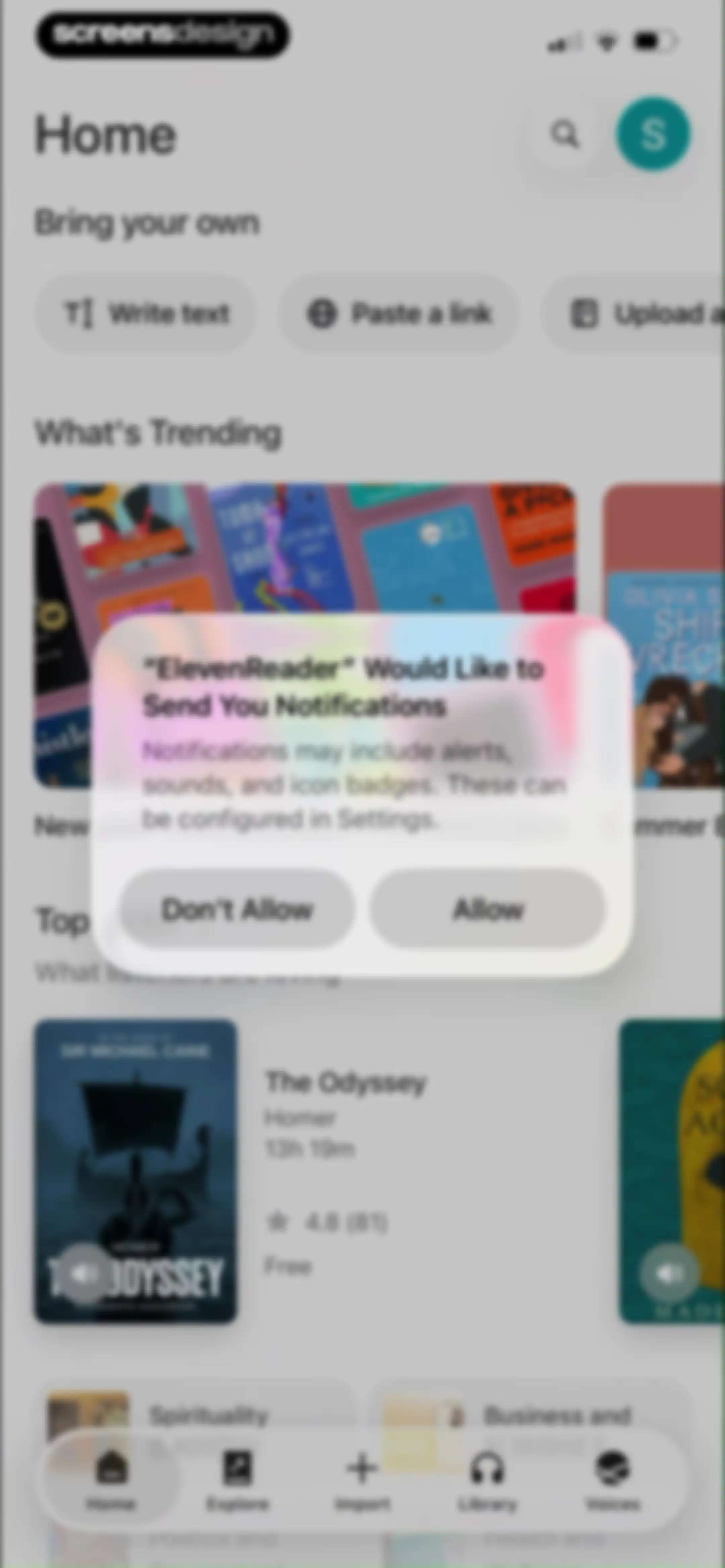 ElevenReader: Read Books Aloud screen 18