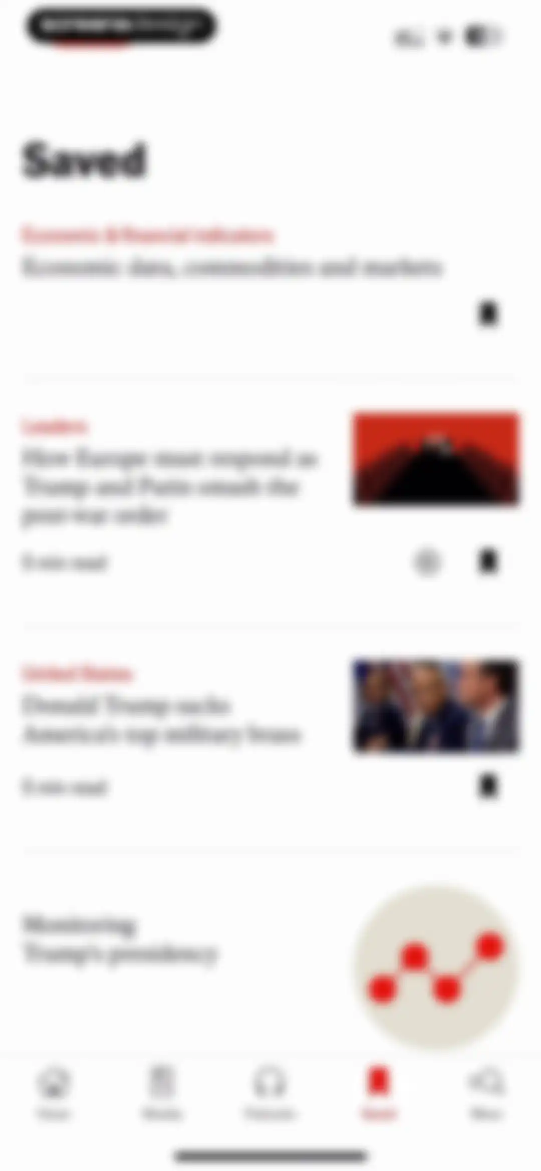 The Economist: News & Analysis screen 46