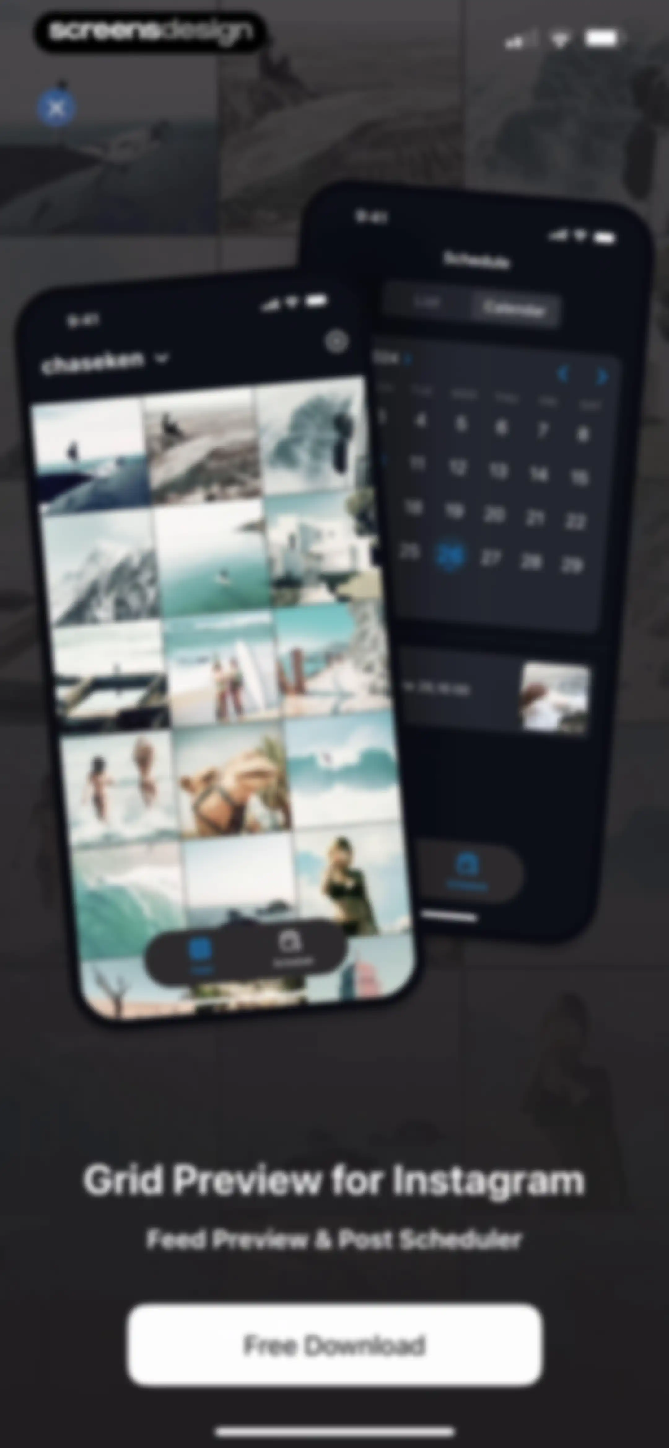 Layout for Instagram: Collage screen 60