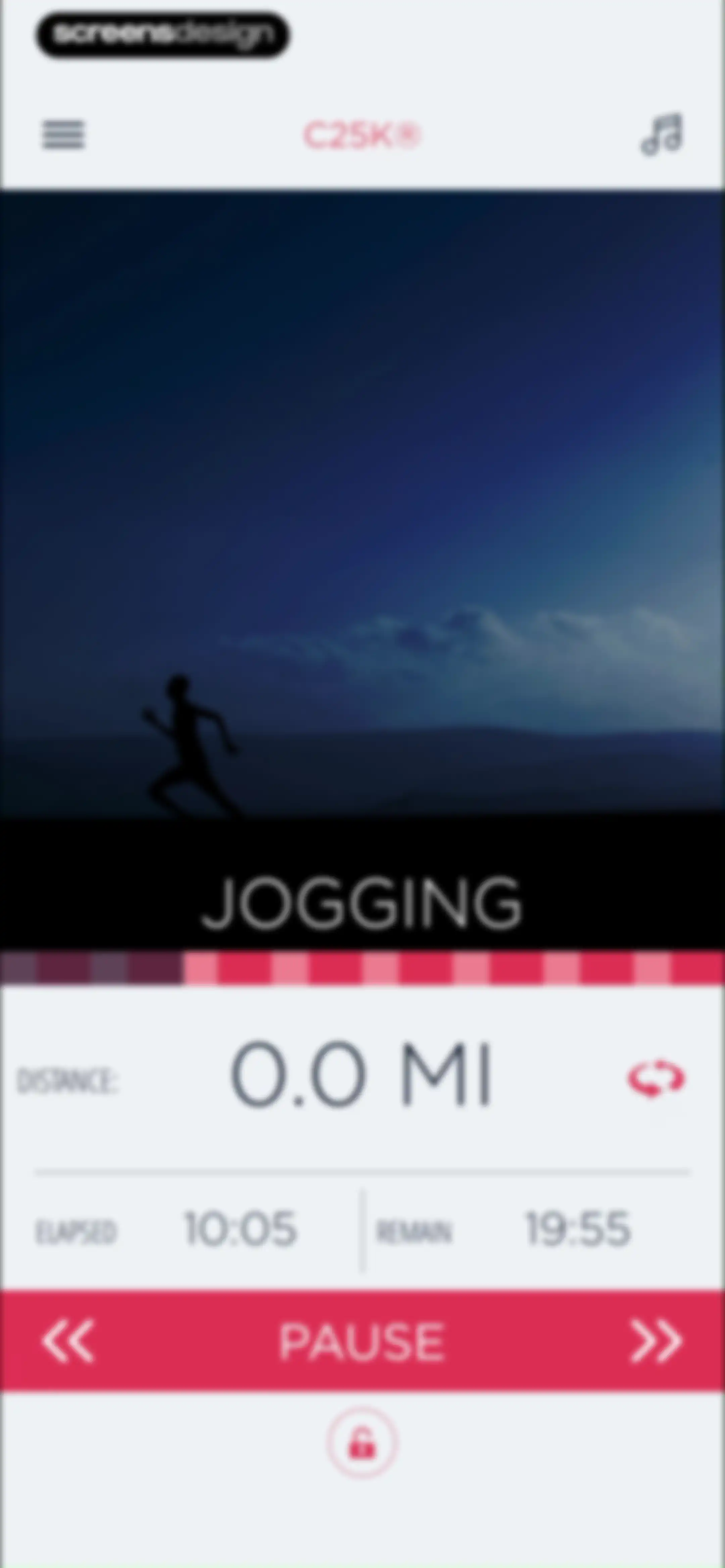 C25K® 5K Running Coach & Map screen 19
