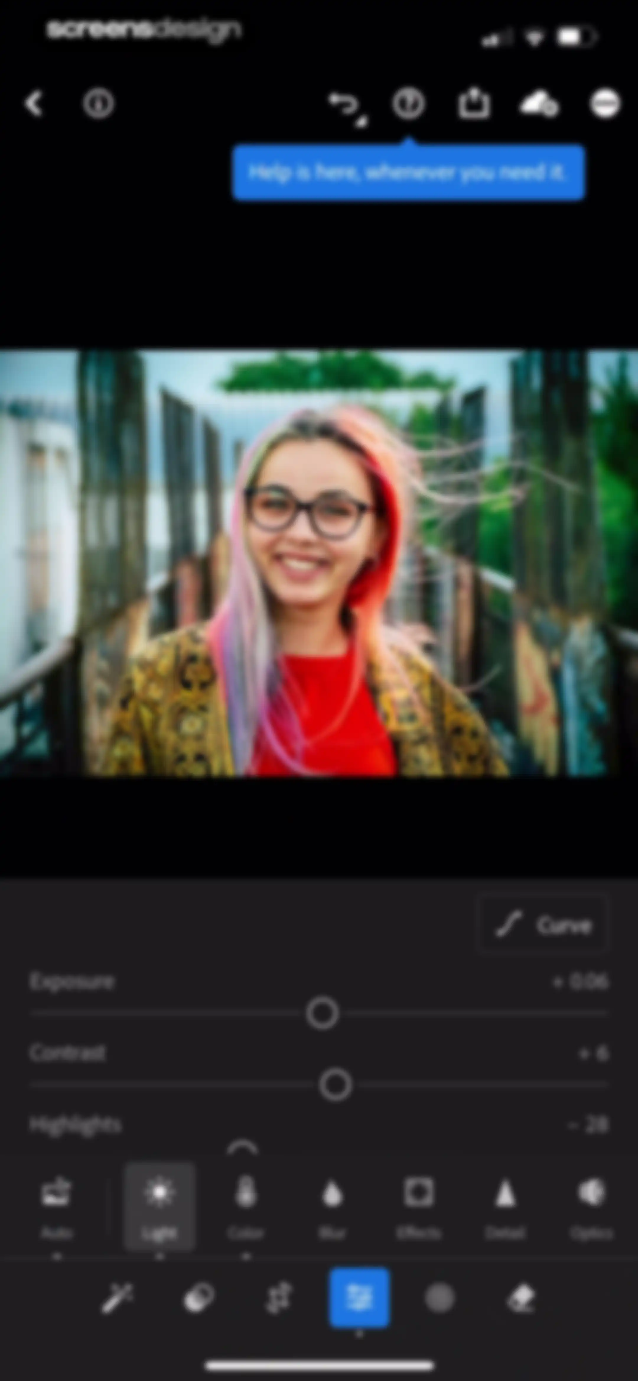 Lightroom: AI Photo Editor screen 37