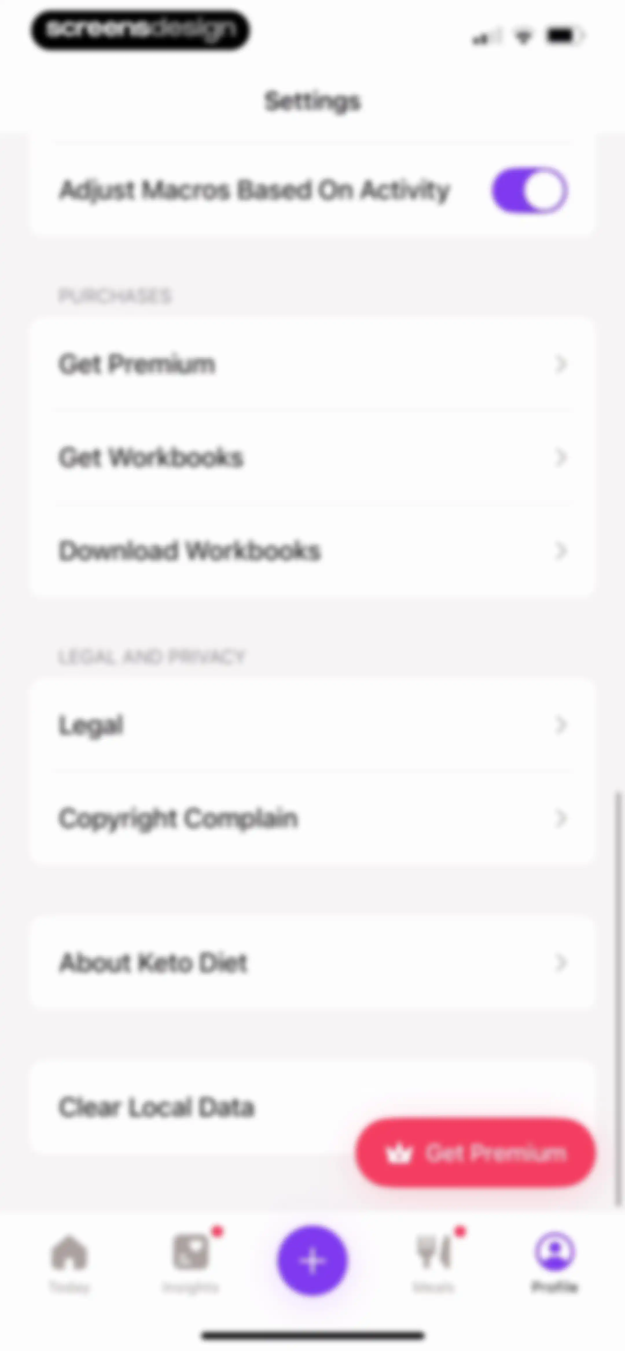 Keto Diet App － Carb Tracker screen 204