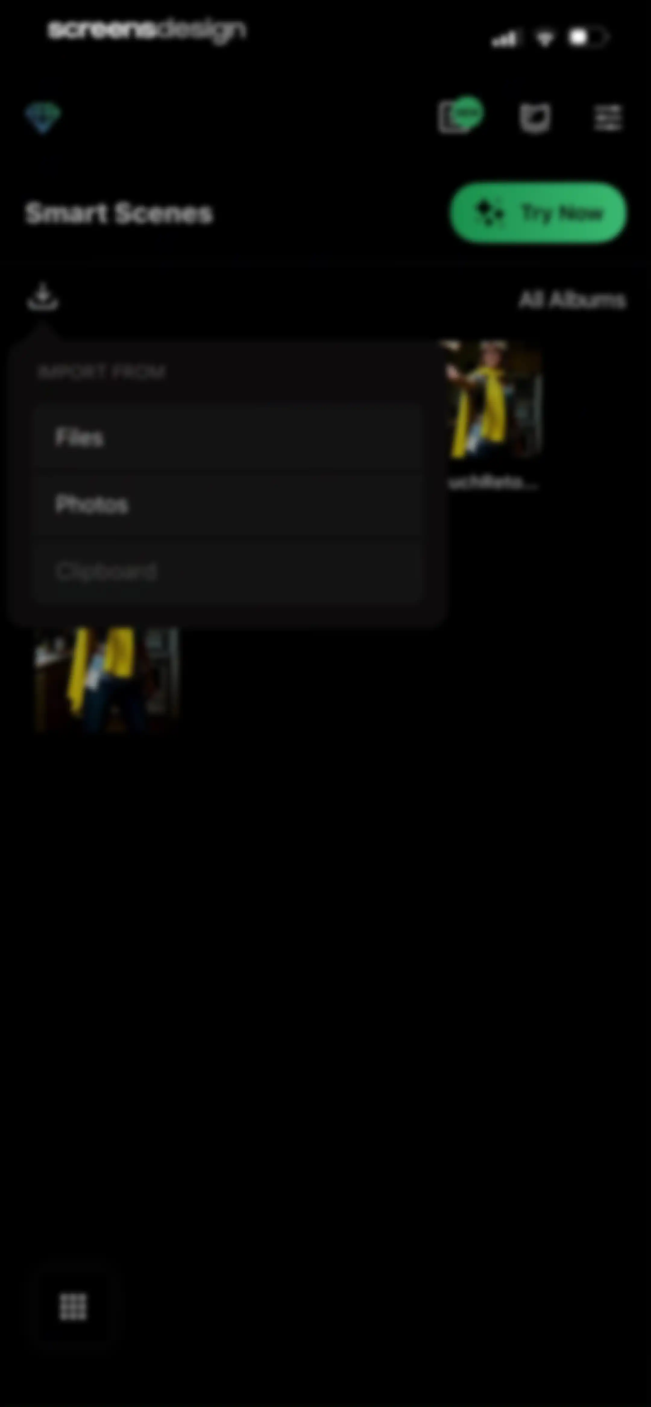 TouchRetouch screen 81