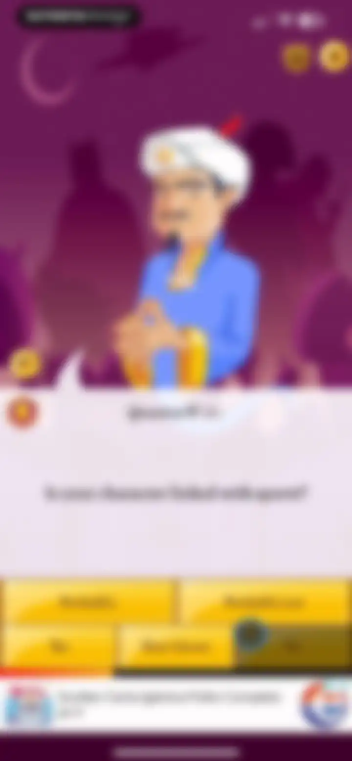 Akinator screen 14