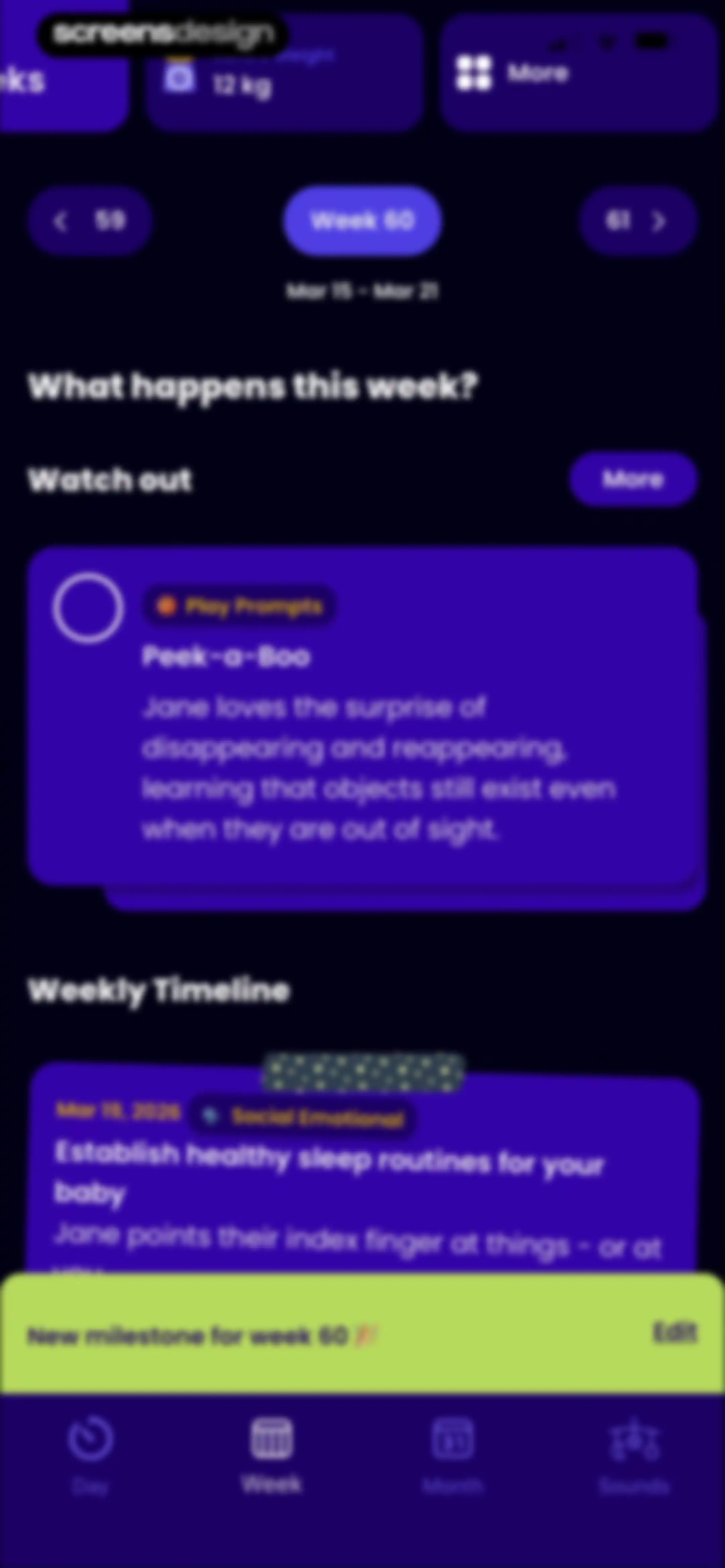 Happy Baby - Sleep & Tracker screen 107