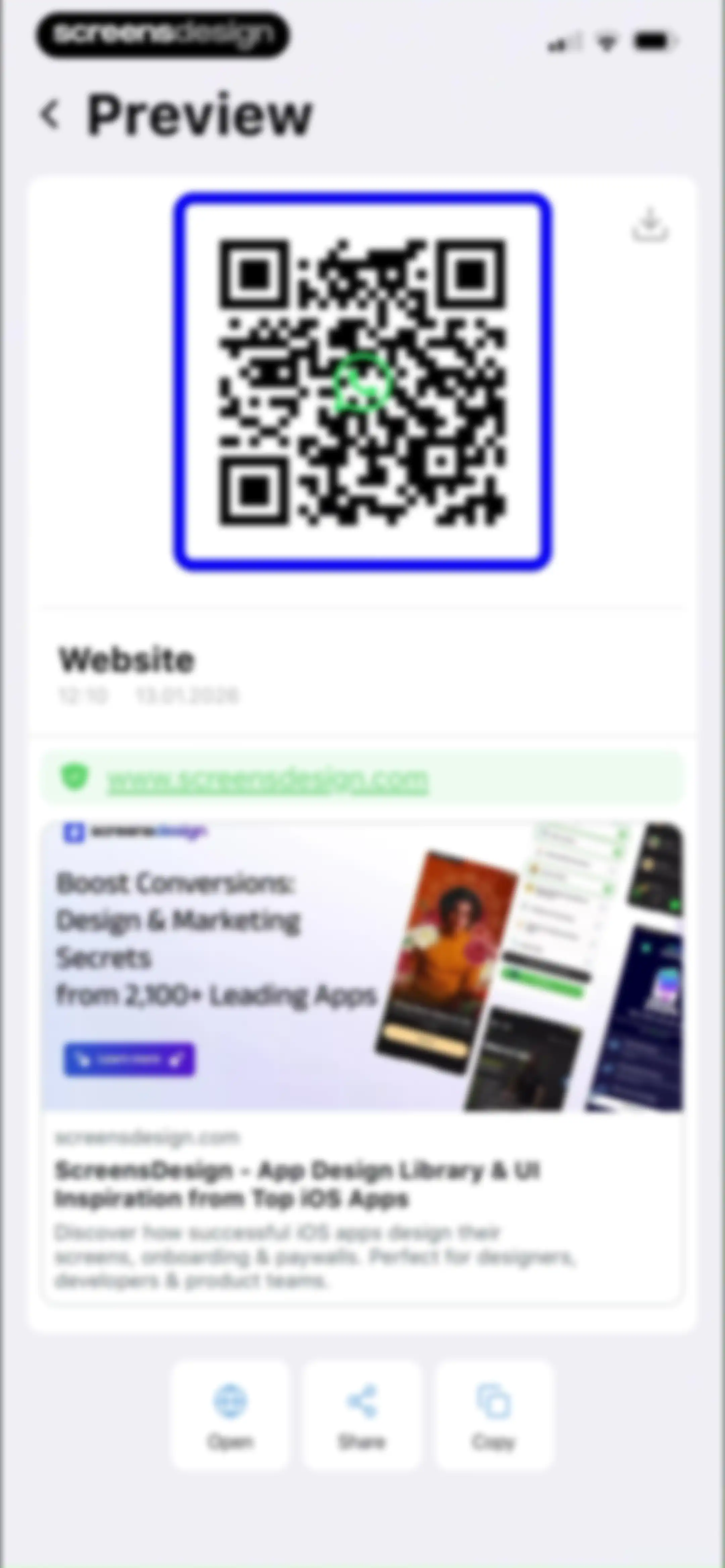 QR Code Scanner & AI Generator screen 32