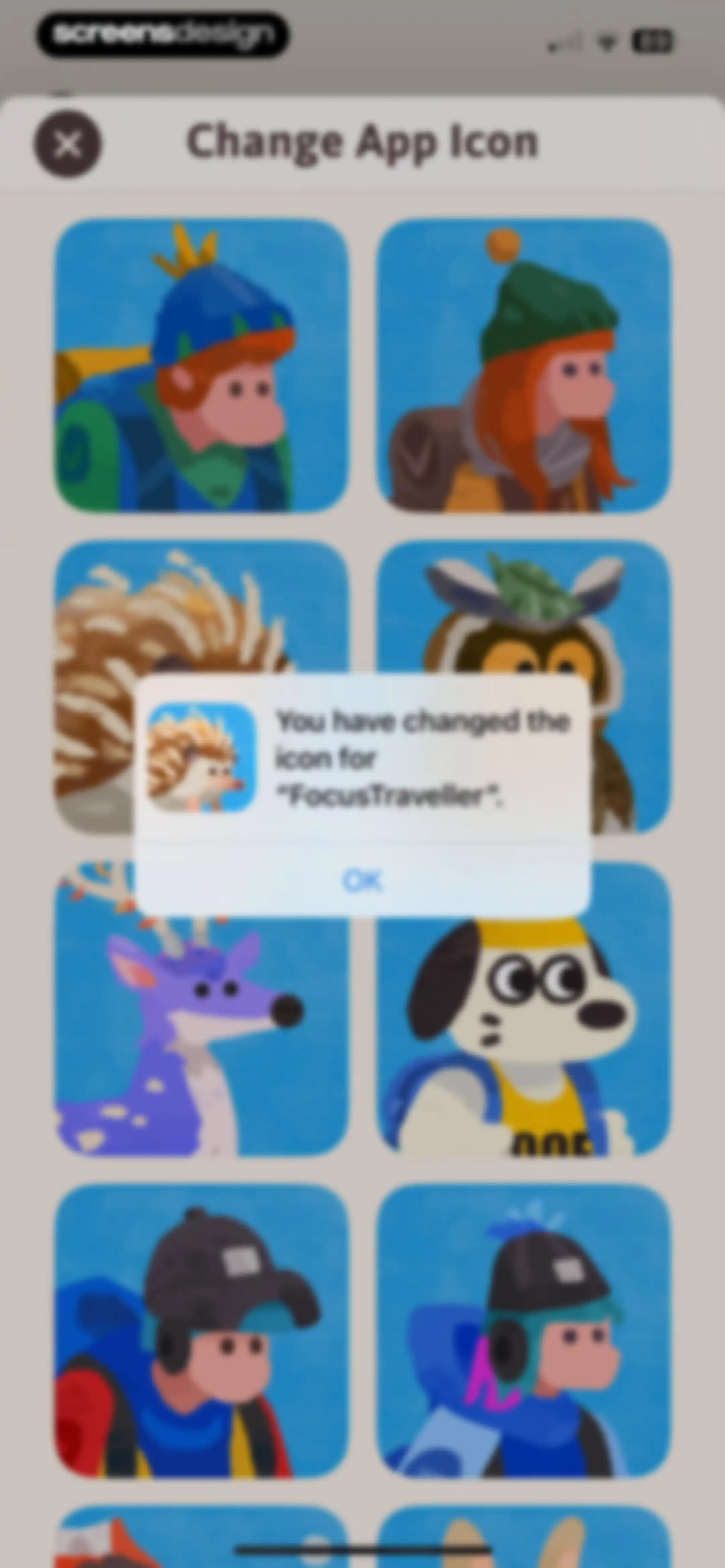 Focus Traveller - Flow Timer screen 94