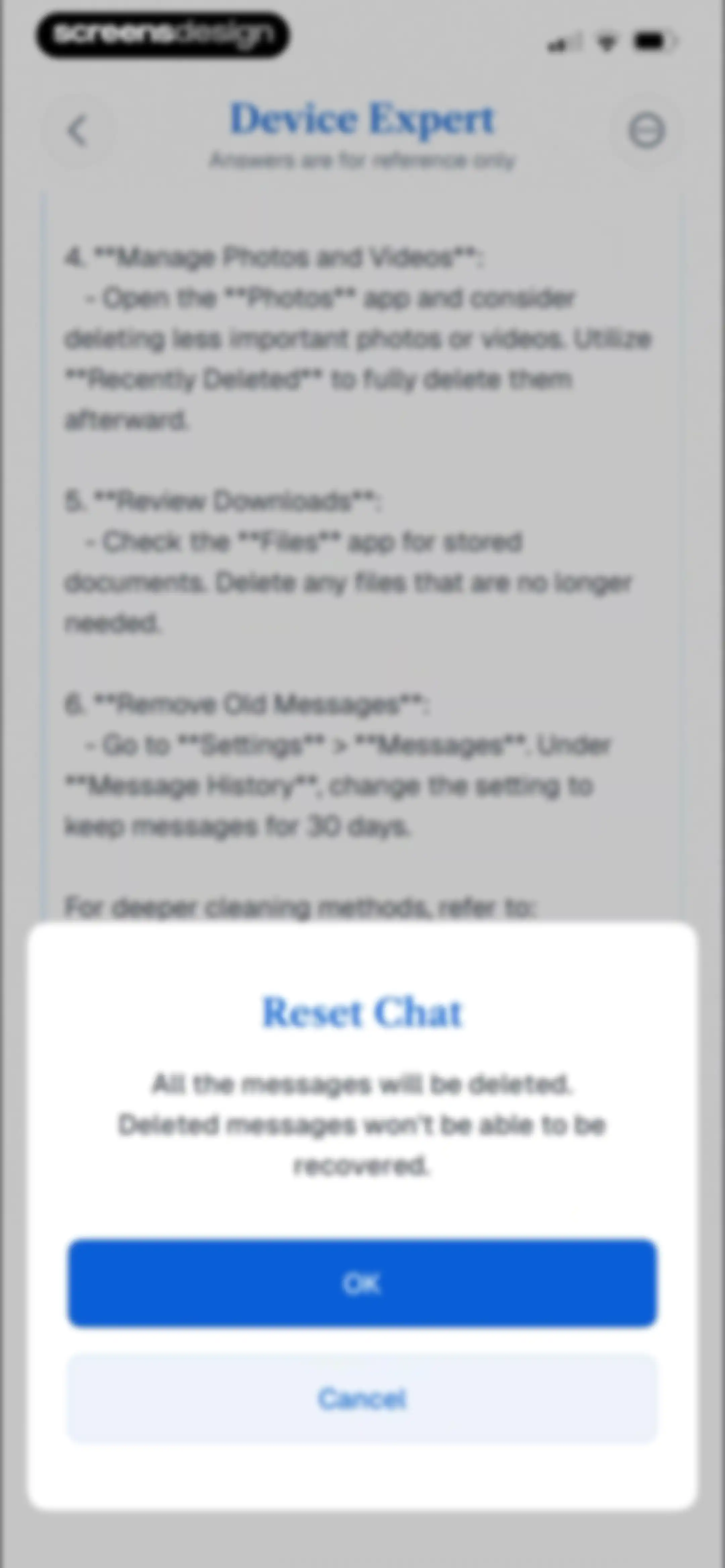 True Cleaner - Cleanup Storage screen 97