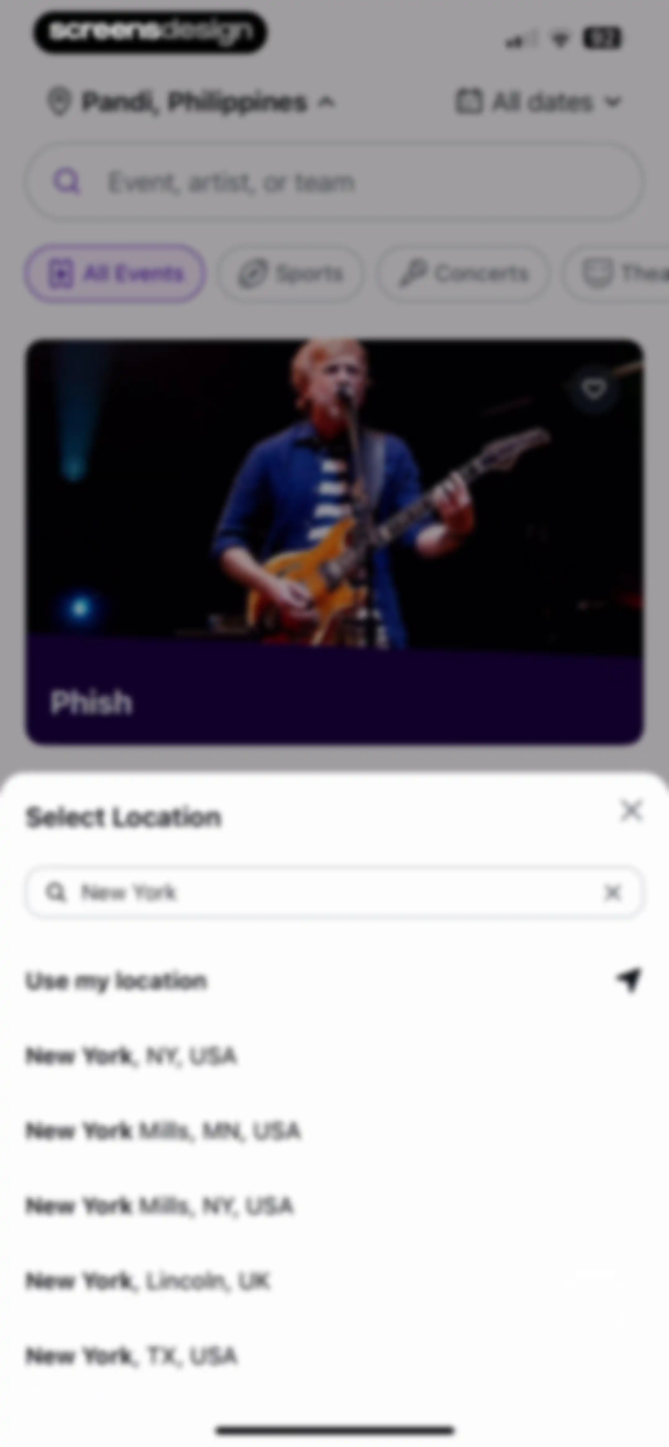 StubHub: Event Tickets screen 26