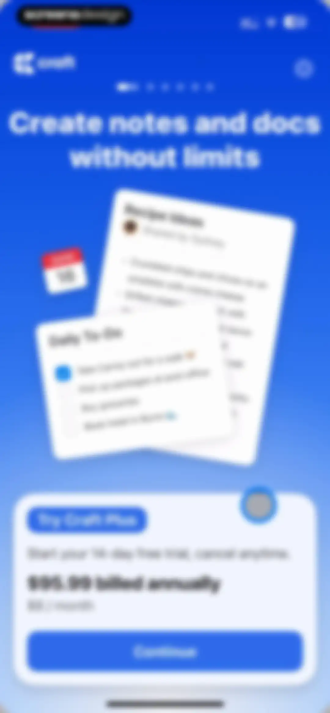 Craft: Notes, Documents, AI screen 161