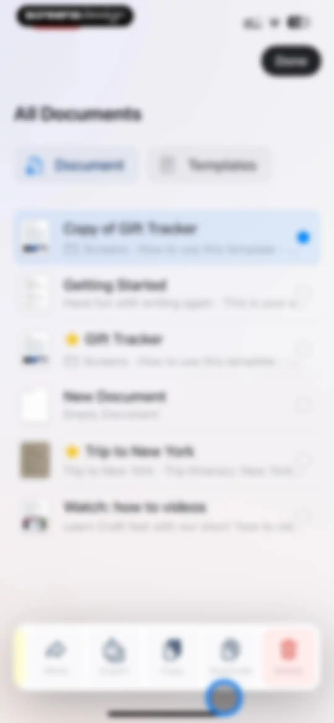 Craft: Notes, Documents, AI screen 144