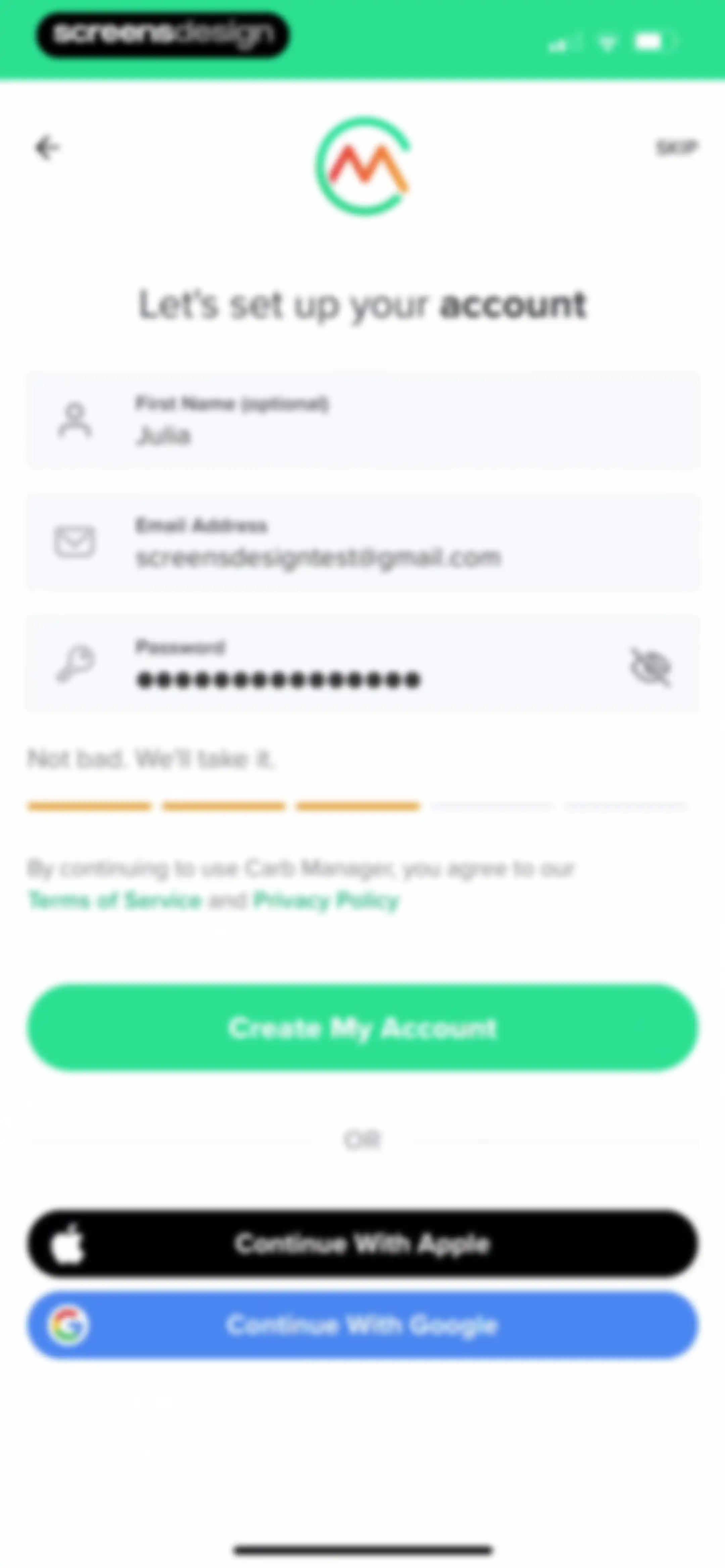 Carb Manager: Keto & Macro Log screen 23