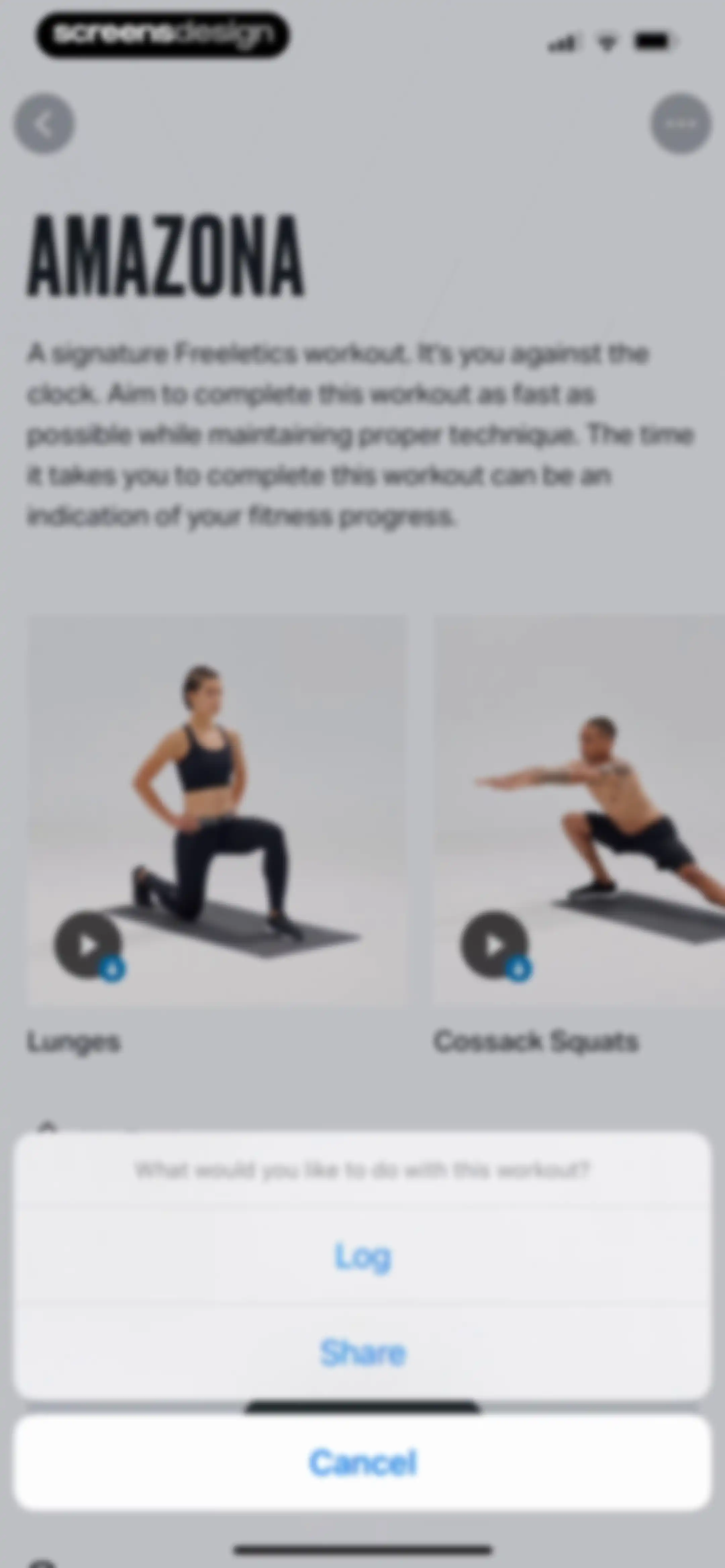 Freeletics: Workouts & Fitness screen 99