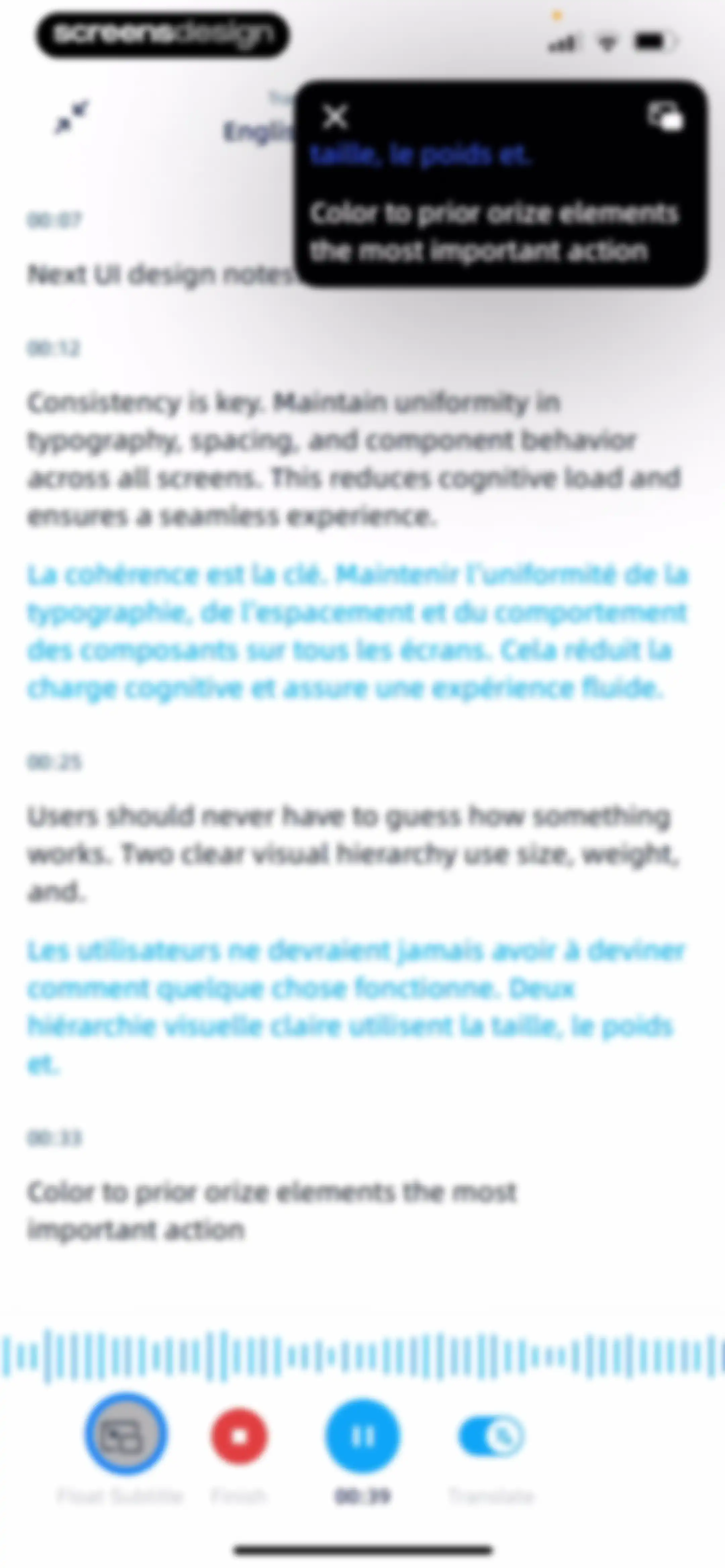 iRecord: Transcribe Voice Memo screen 22