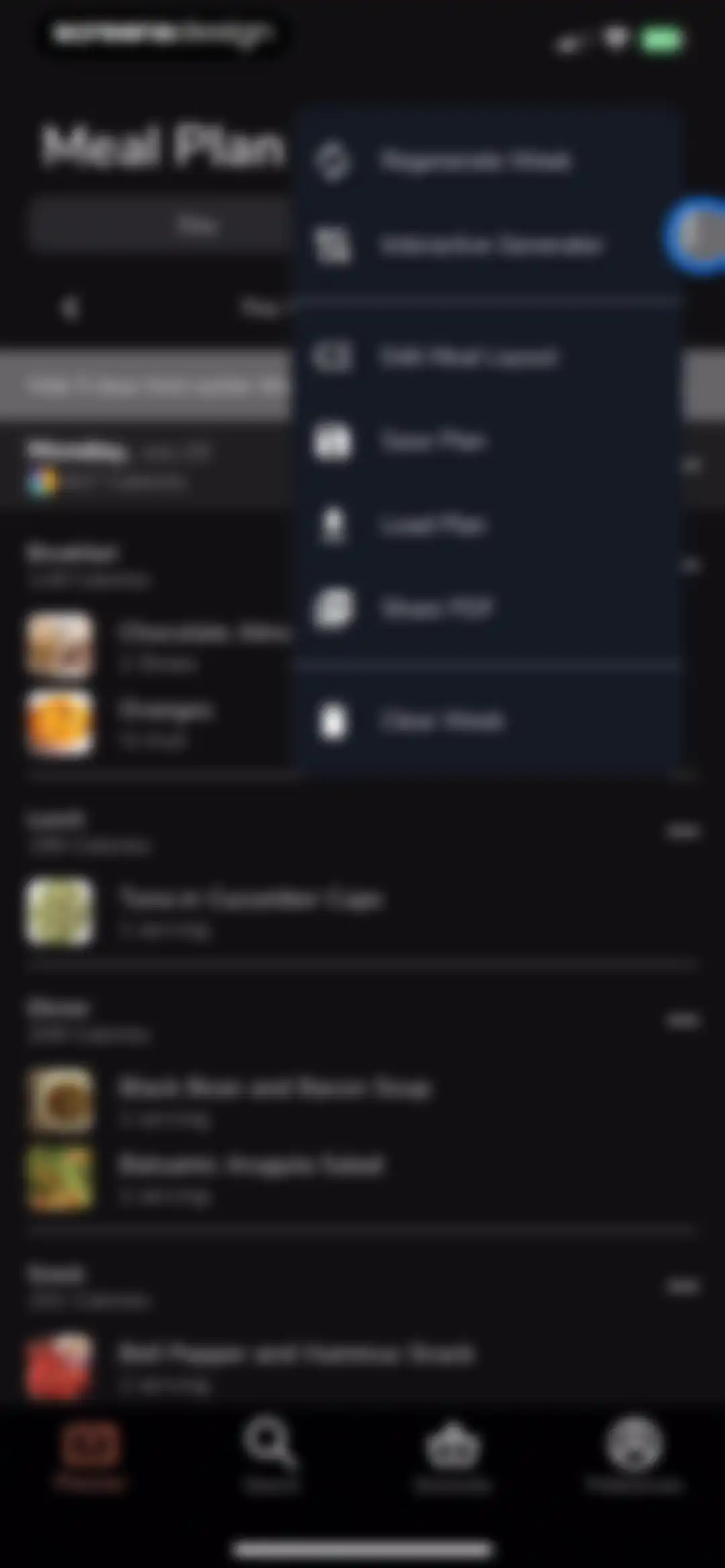 Eat This Much - Meal Planner screen 58