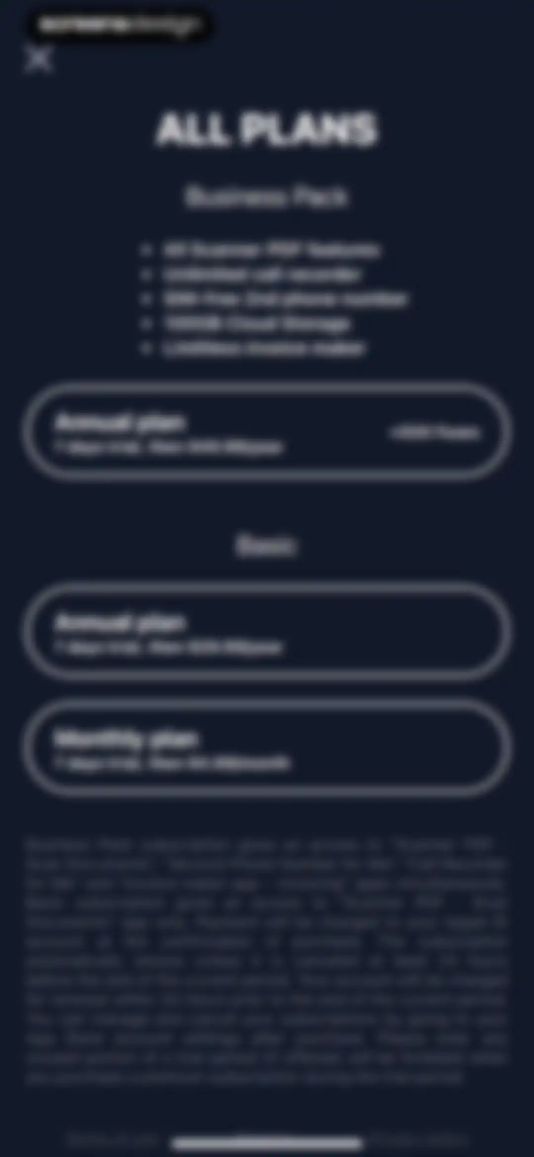 Scanner PDF – scan document screen 5