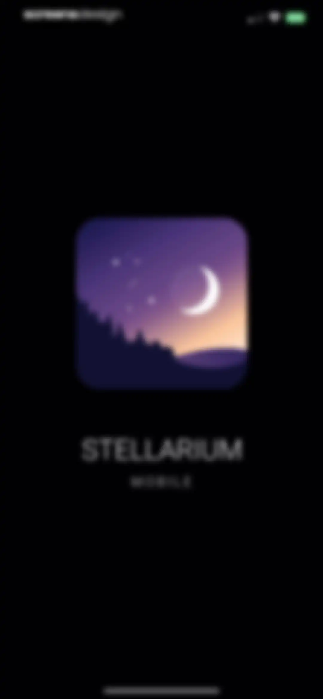 Stellarium Mobile - Star Map screen 1
