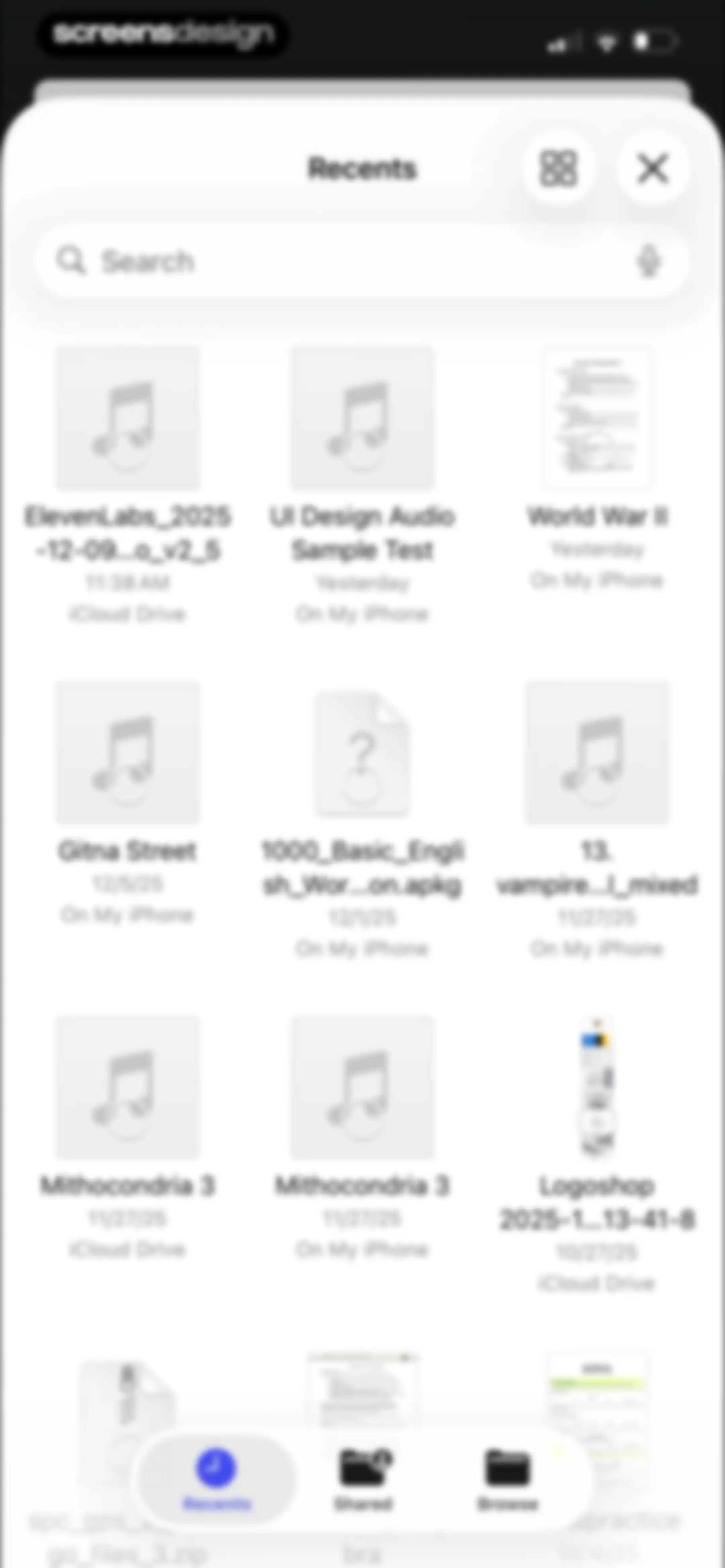 Collect by WeTransfer screen 23