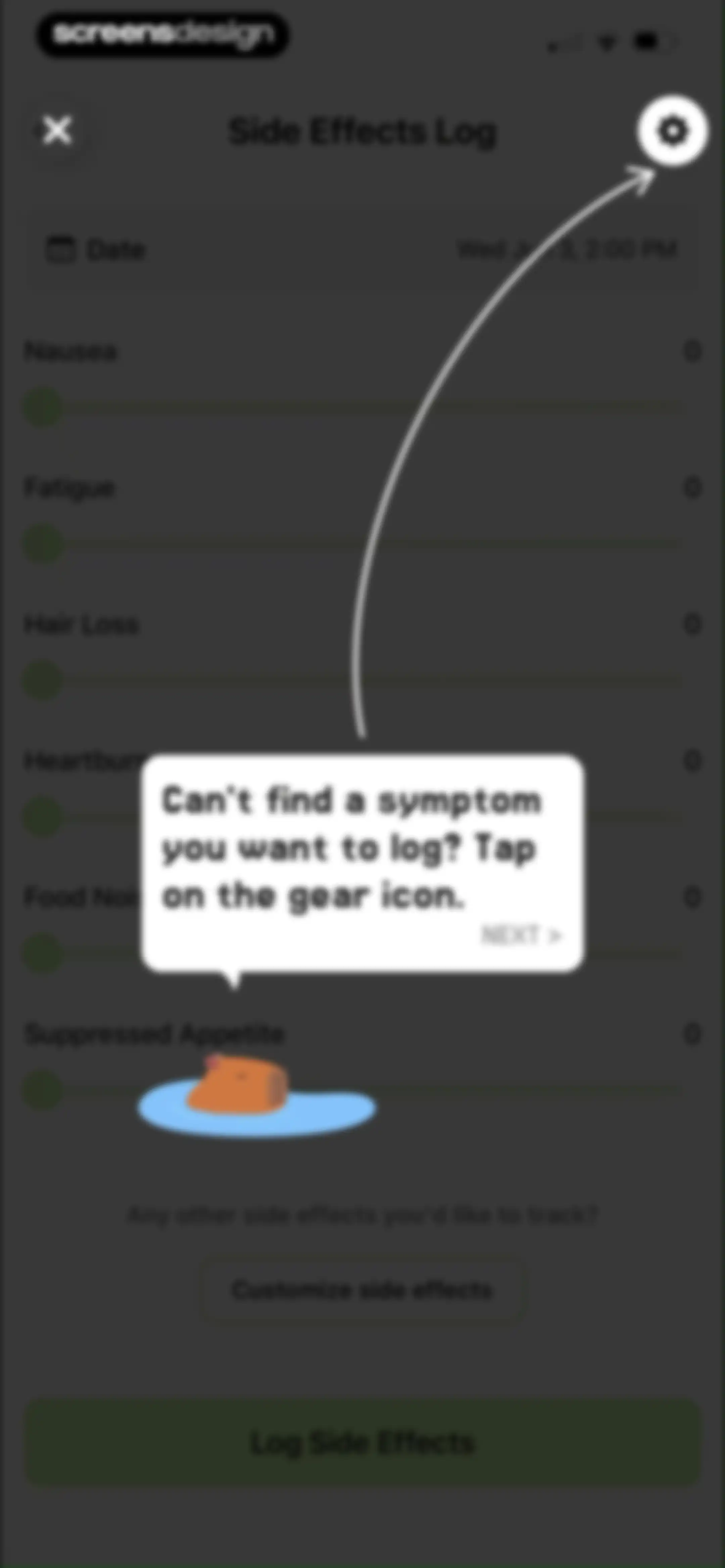 MeAgain: GLP-1 Tracker App screen 74