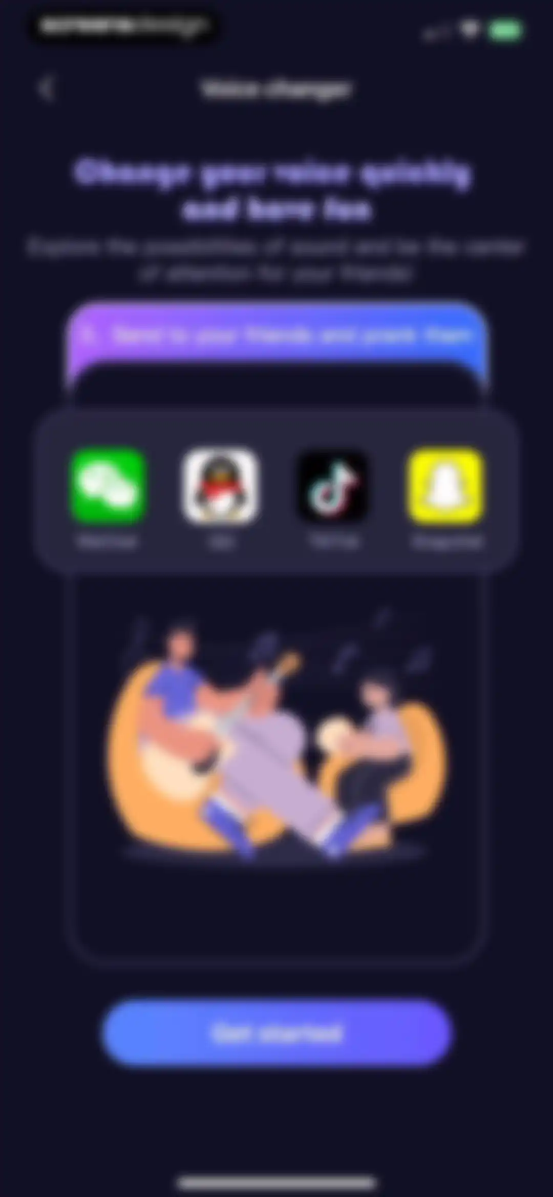 Magic Voice Changer Pro screen 6